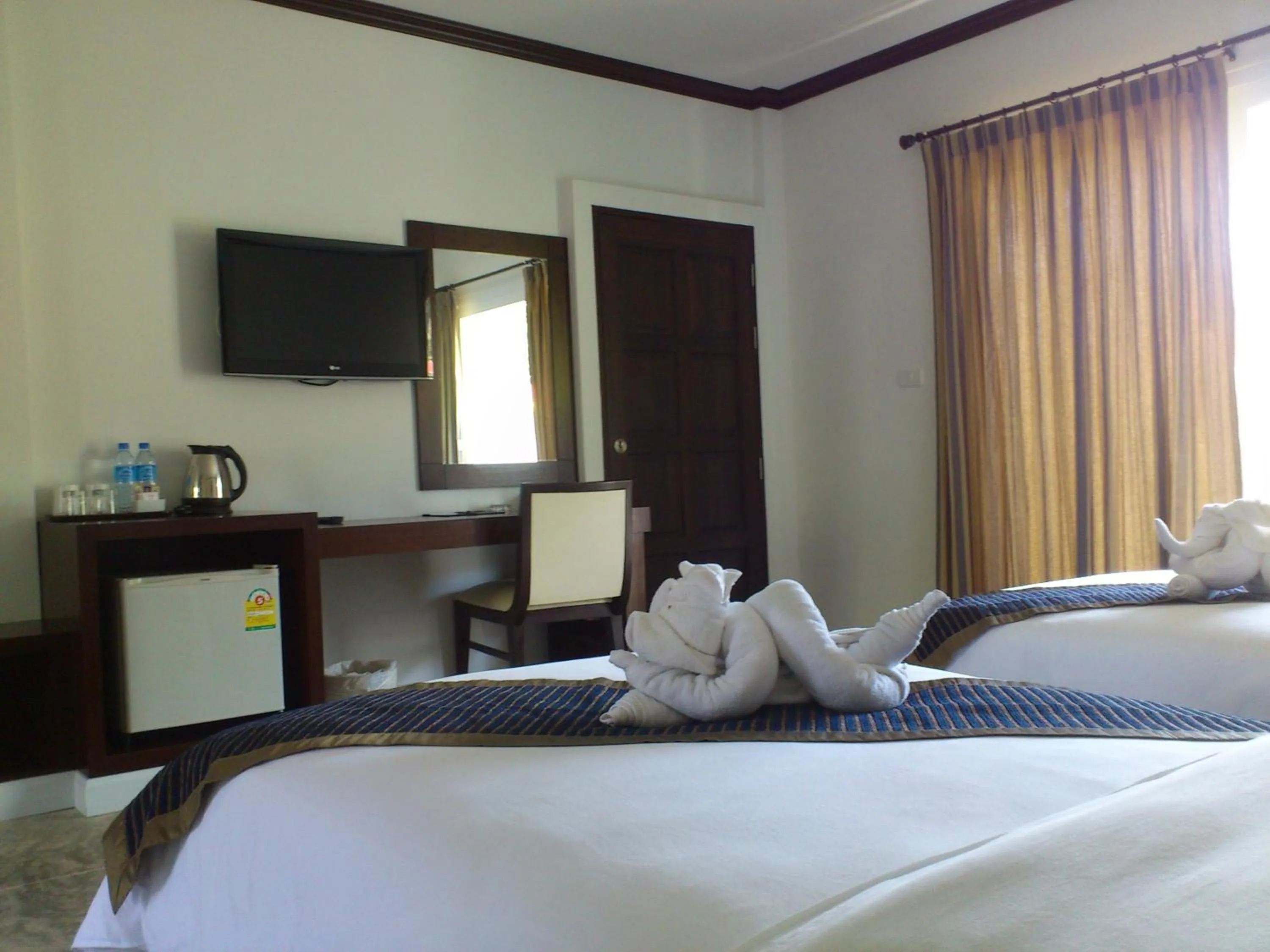 Decorative detail, Bed in Phukamala Suite