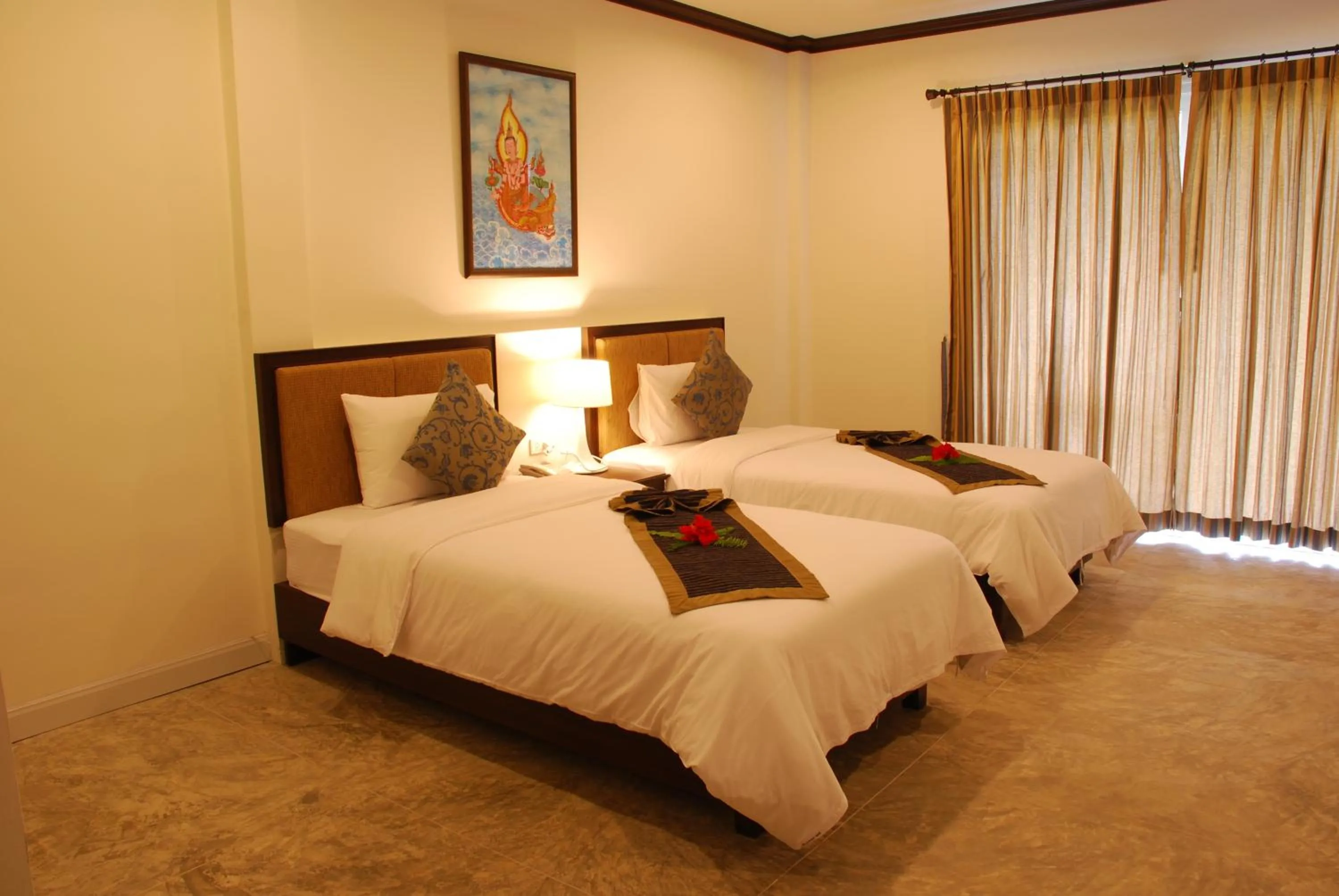 Bed in Phukamala Suite