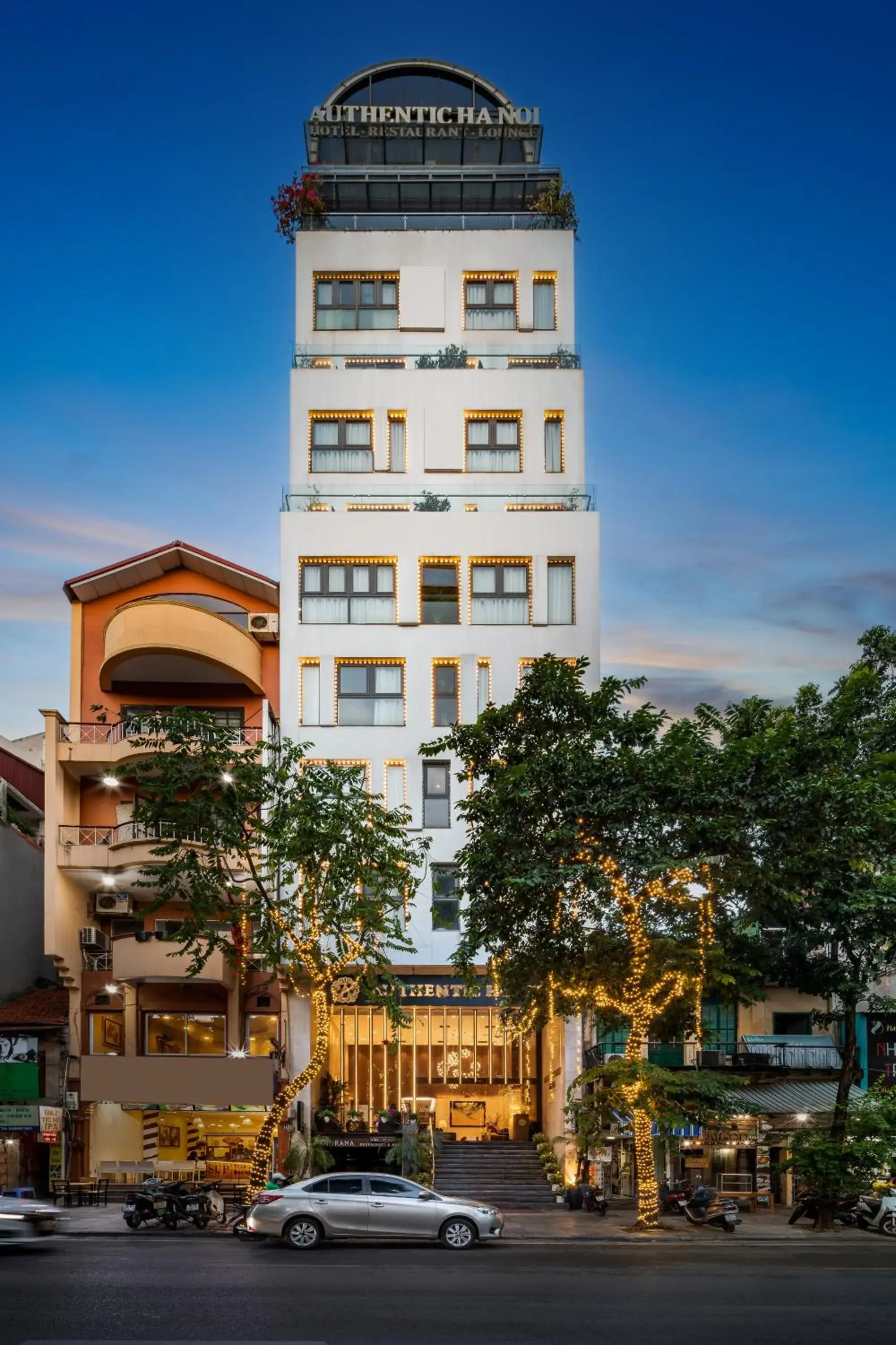 Property building in Authentic Hanoi Boutique Hotel Property building in Authentic Hanoi Boutique Hotel
