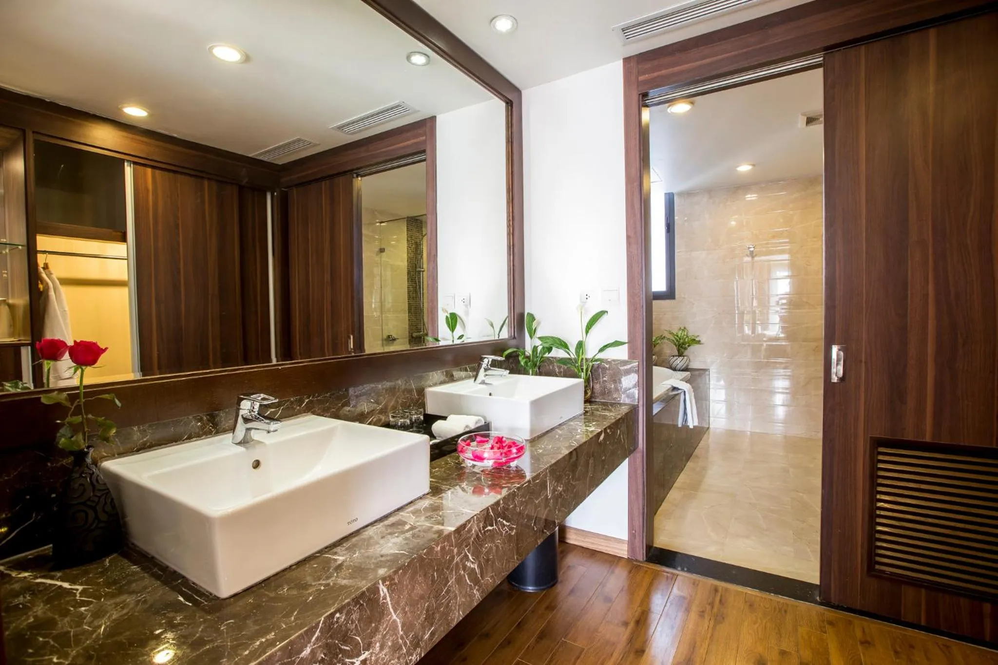 Bathroom in Authentic Hanoi Boutique Hotel