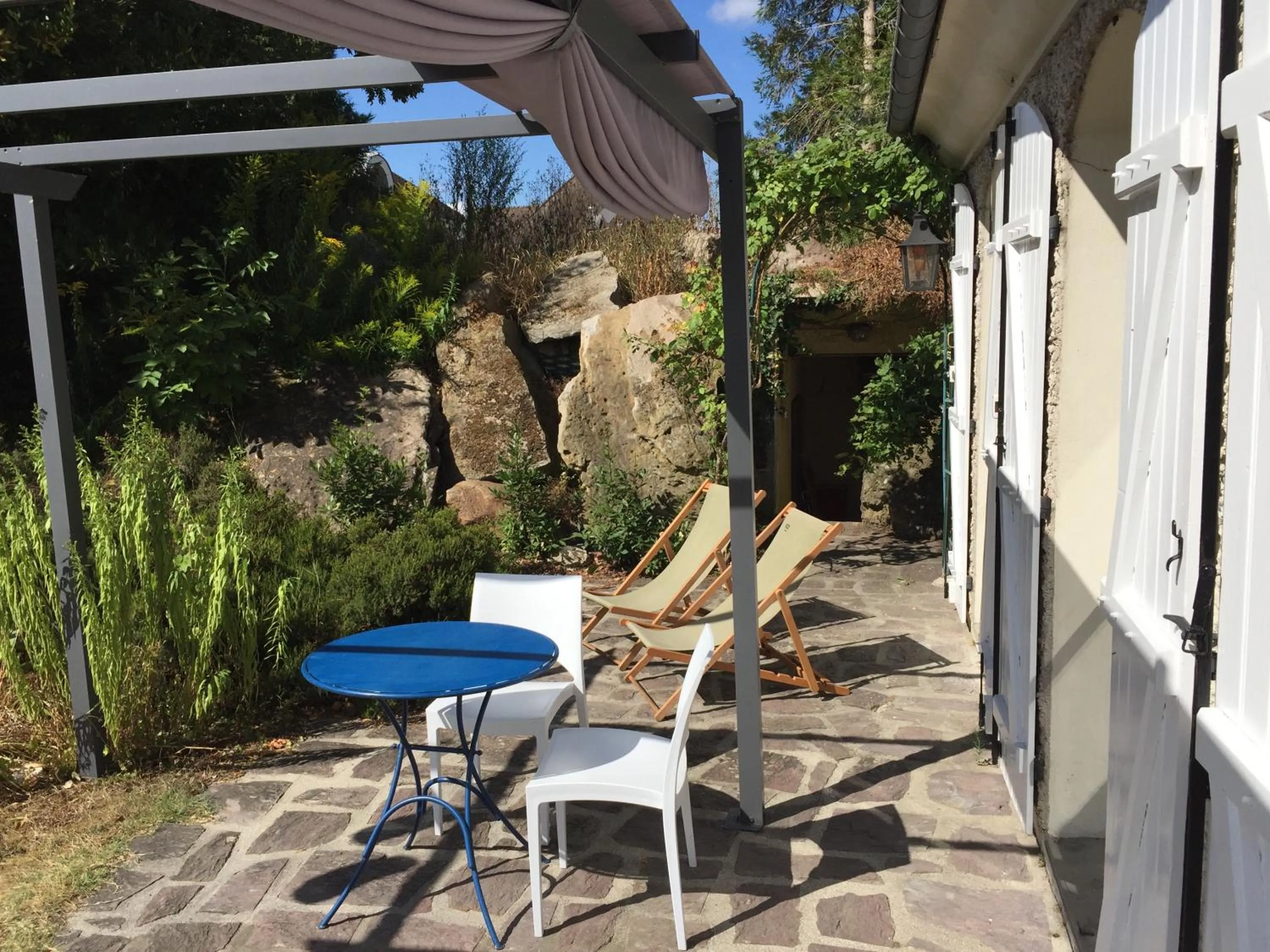 Patio in La maison du lac