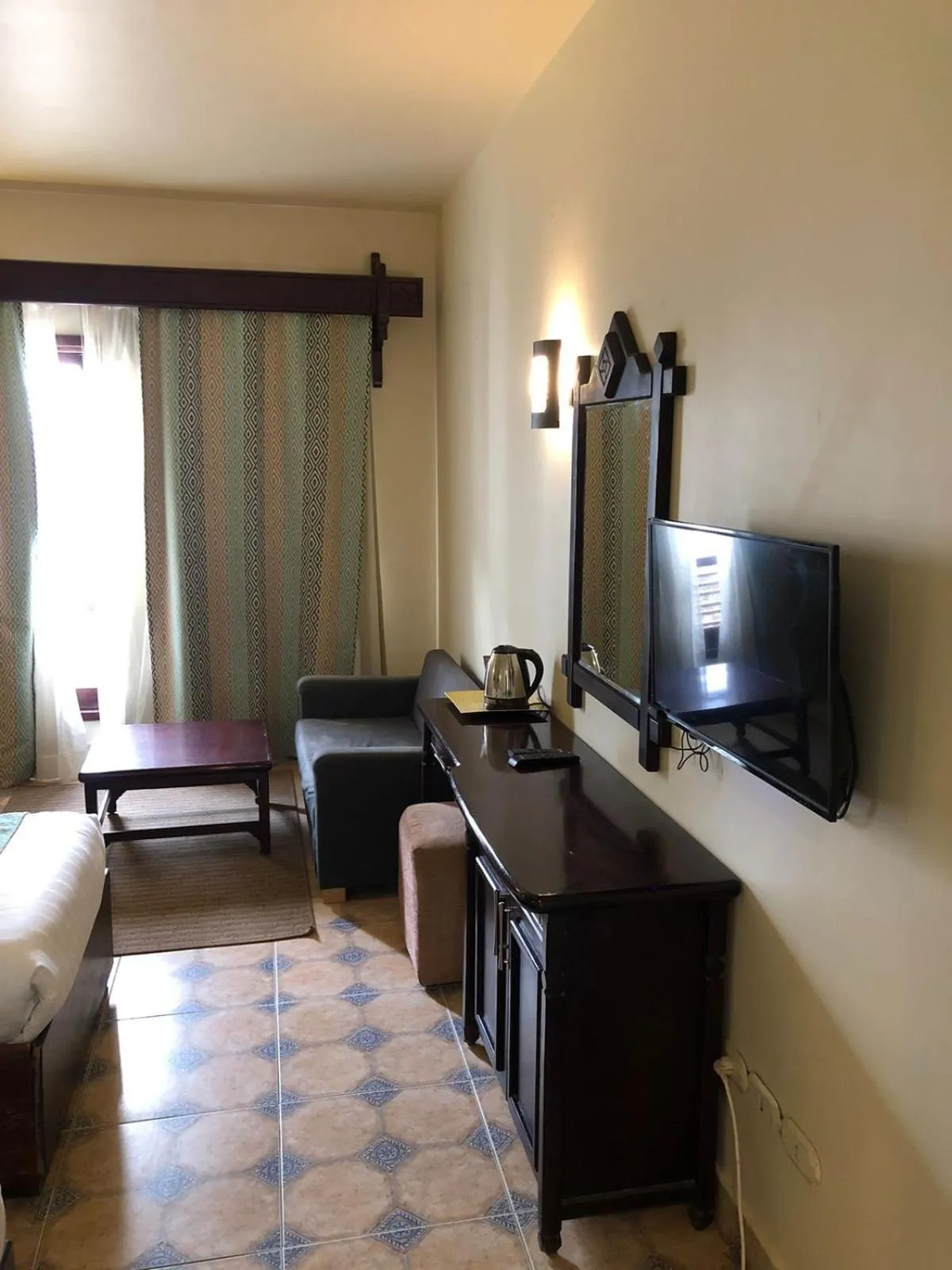 TV and multimedia in Mazar Resort & Spa By Kemet