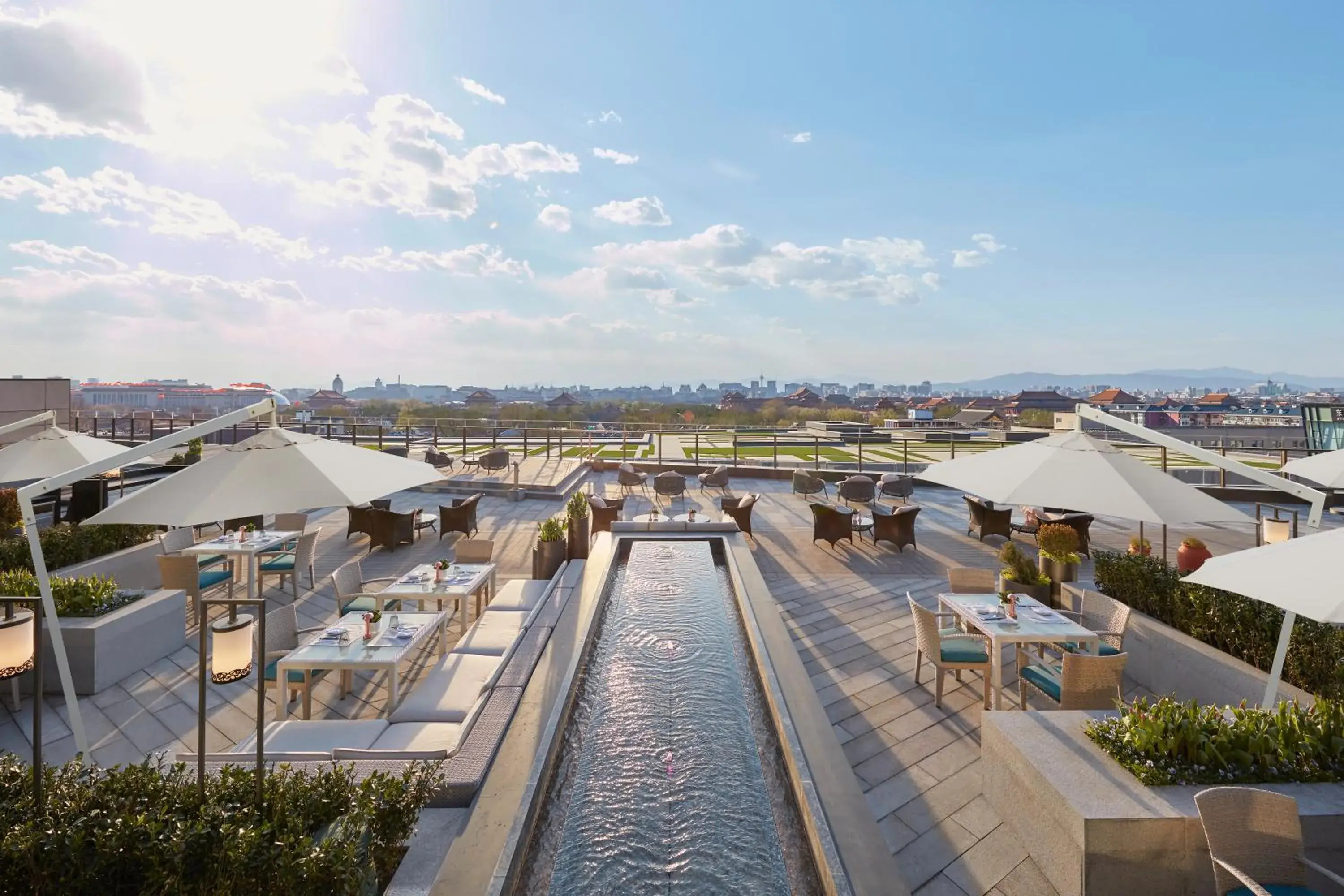 City view in Mandarin Oriental Wangfujing, Beijing City view in Mandarin Oriental Wangfujing, Beijing