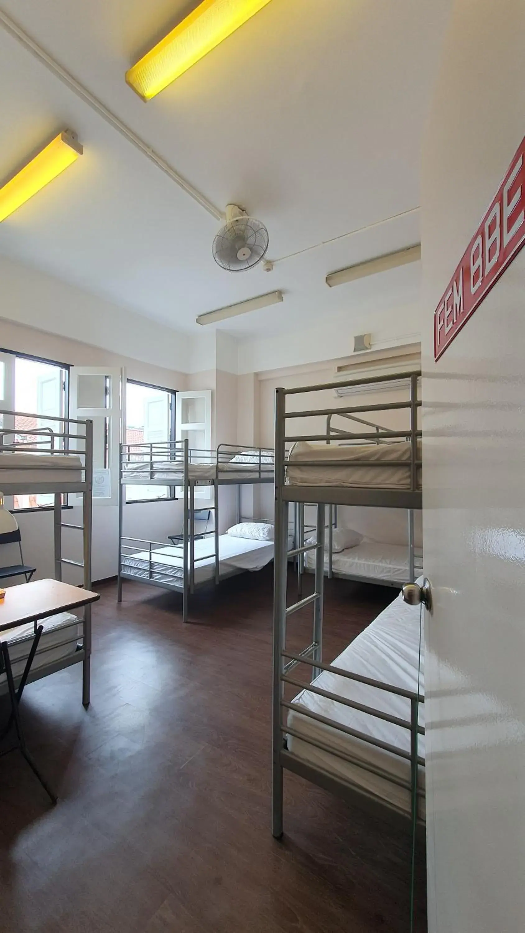 Bunk Bed in 8-Bed Female Dormitory Room in Betel Box Backpackers Hostel Bunk Bed in 8-Bed Female Dormitory Room in Betel Box Backpackers Hostel