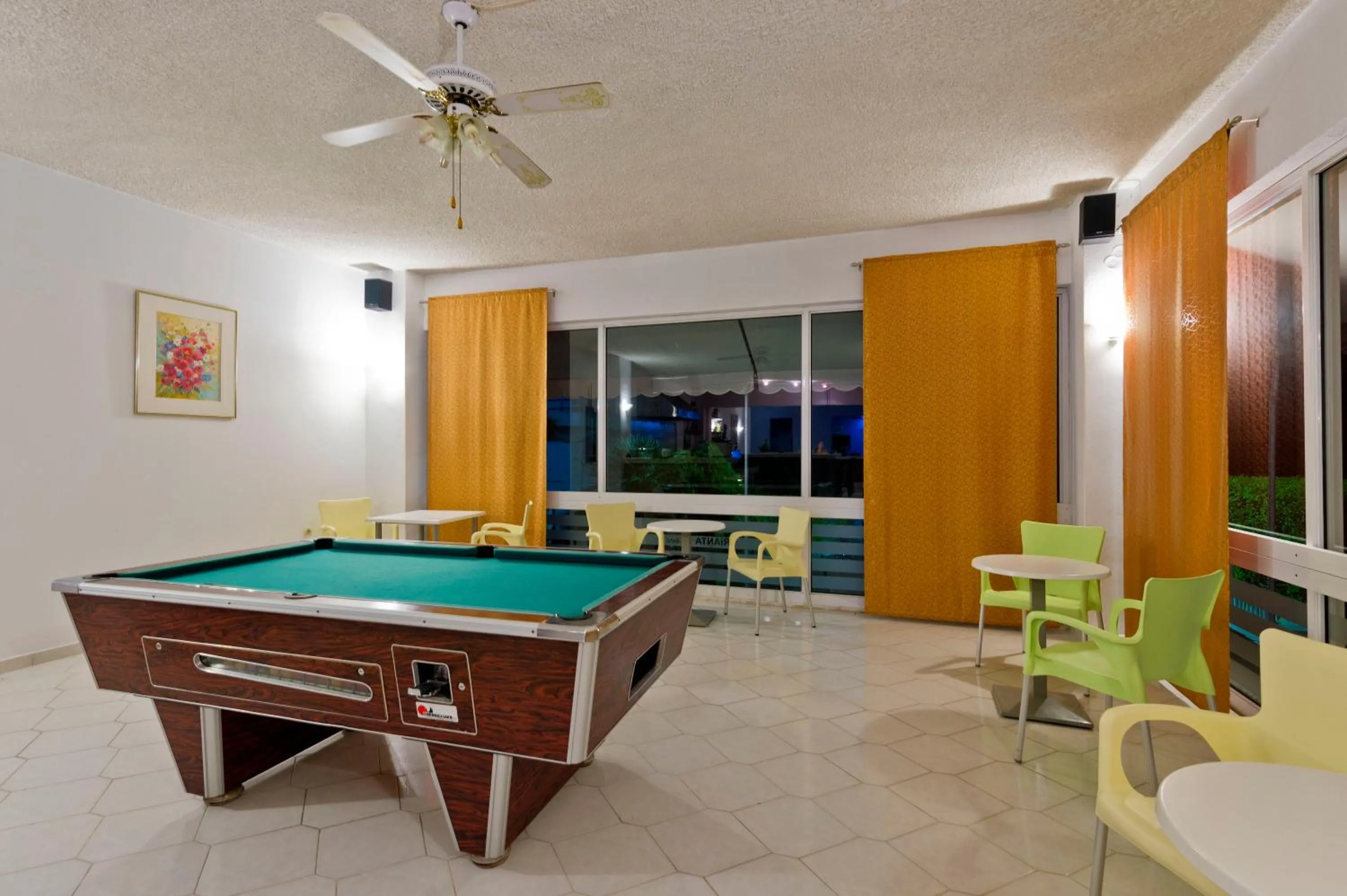 Game Room in Trianta Hotel Apartments