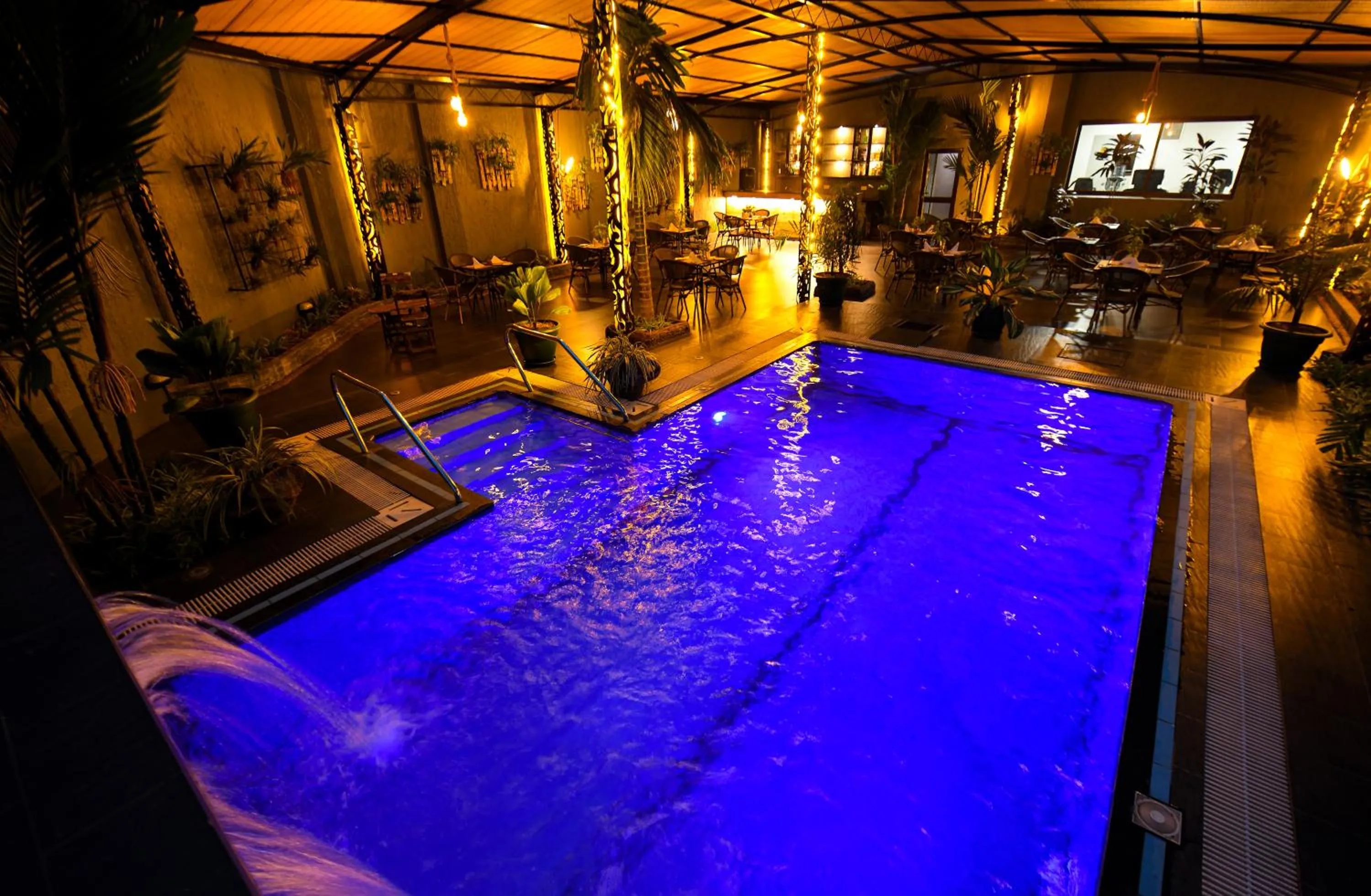 Swimming pool in Athena Hotel Kampala