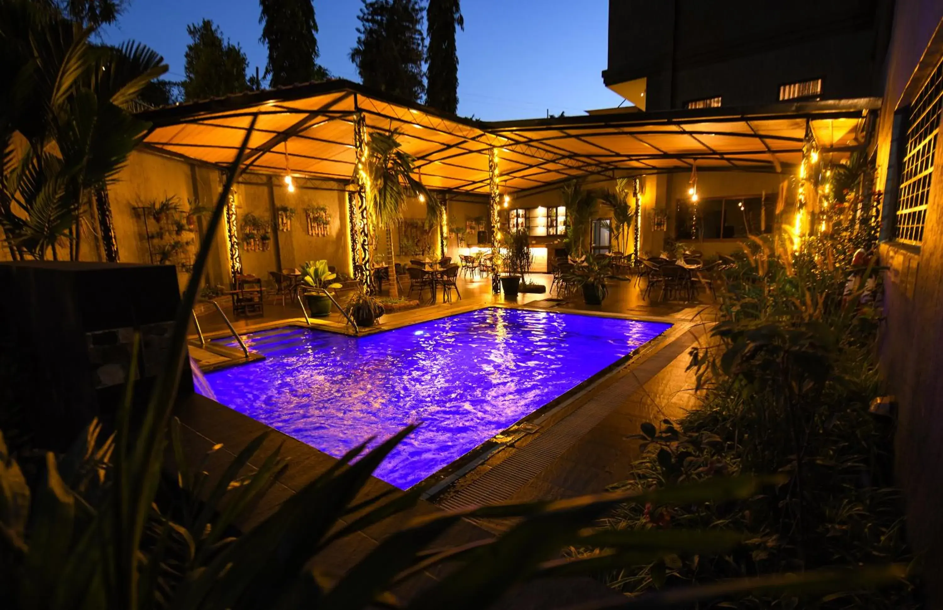 Swimming pool in Athena Hotel Kampala Swimming pool in Athena Hotel Kampala
