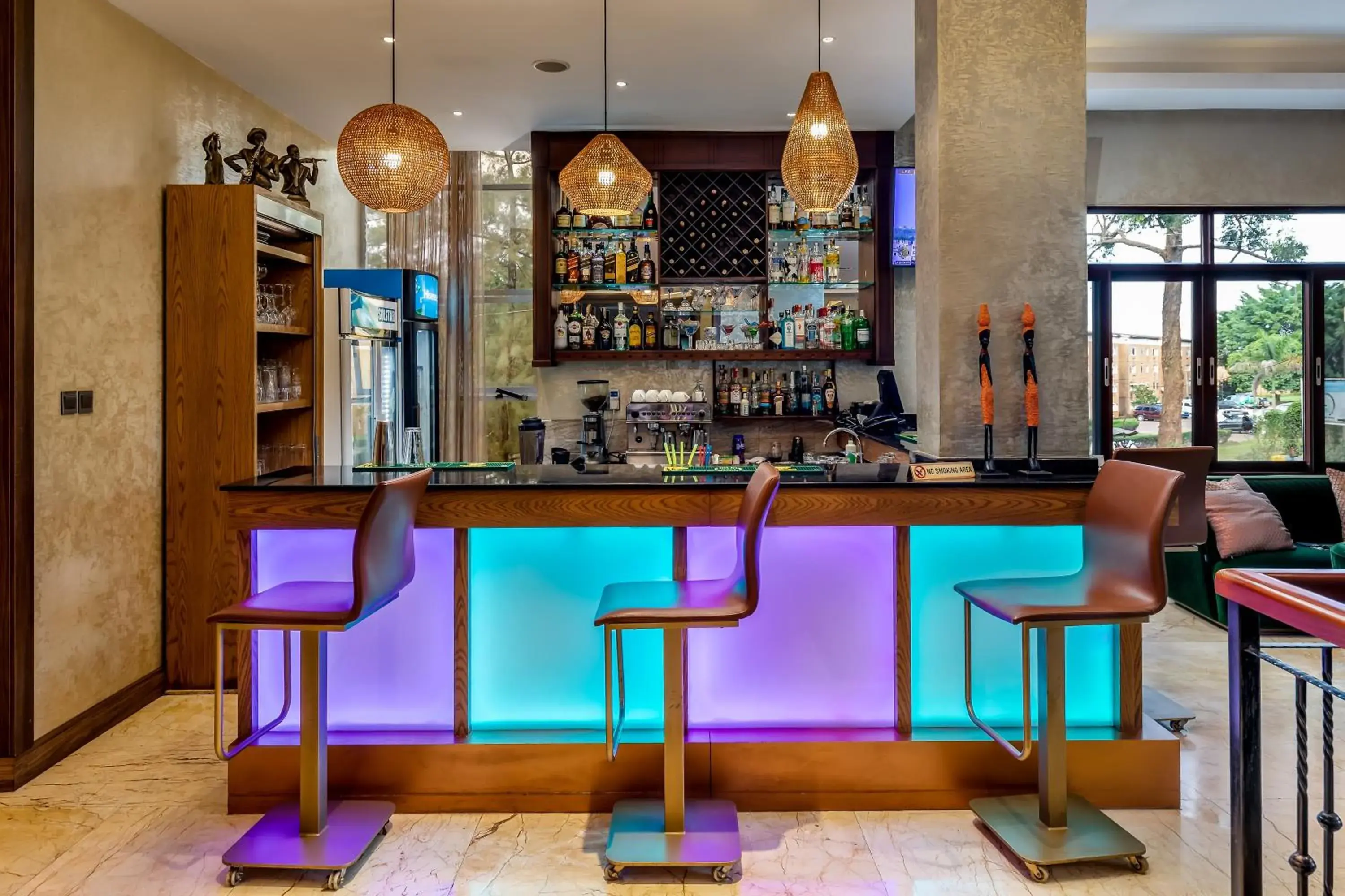 Lounge or bar in Athena Hotel Kampala Lounge or bar in Athena Hotel Kampala