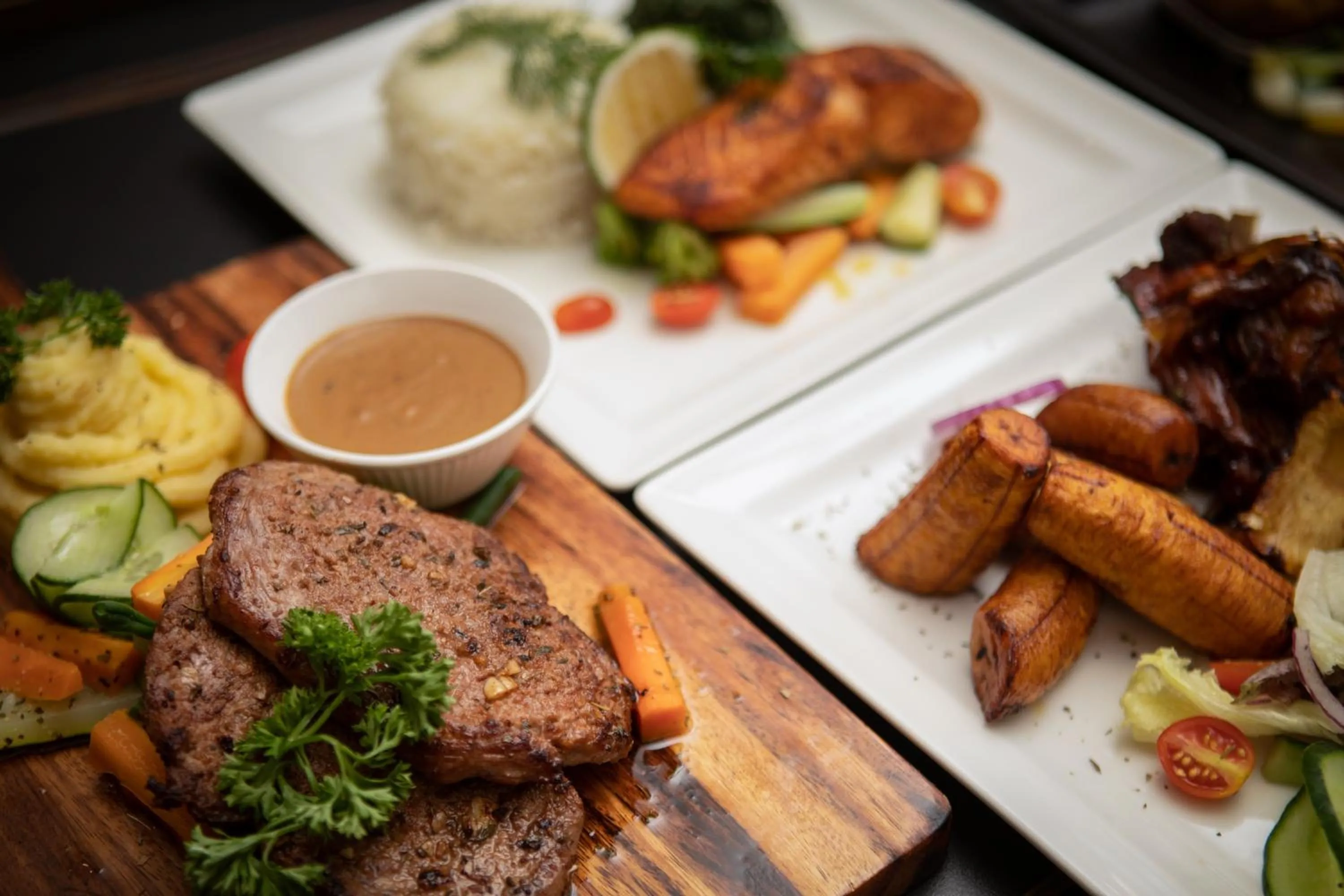 Food and drinks in Athena Hotel Kampala