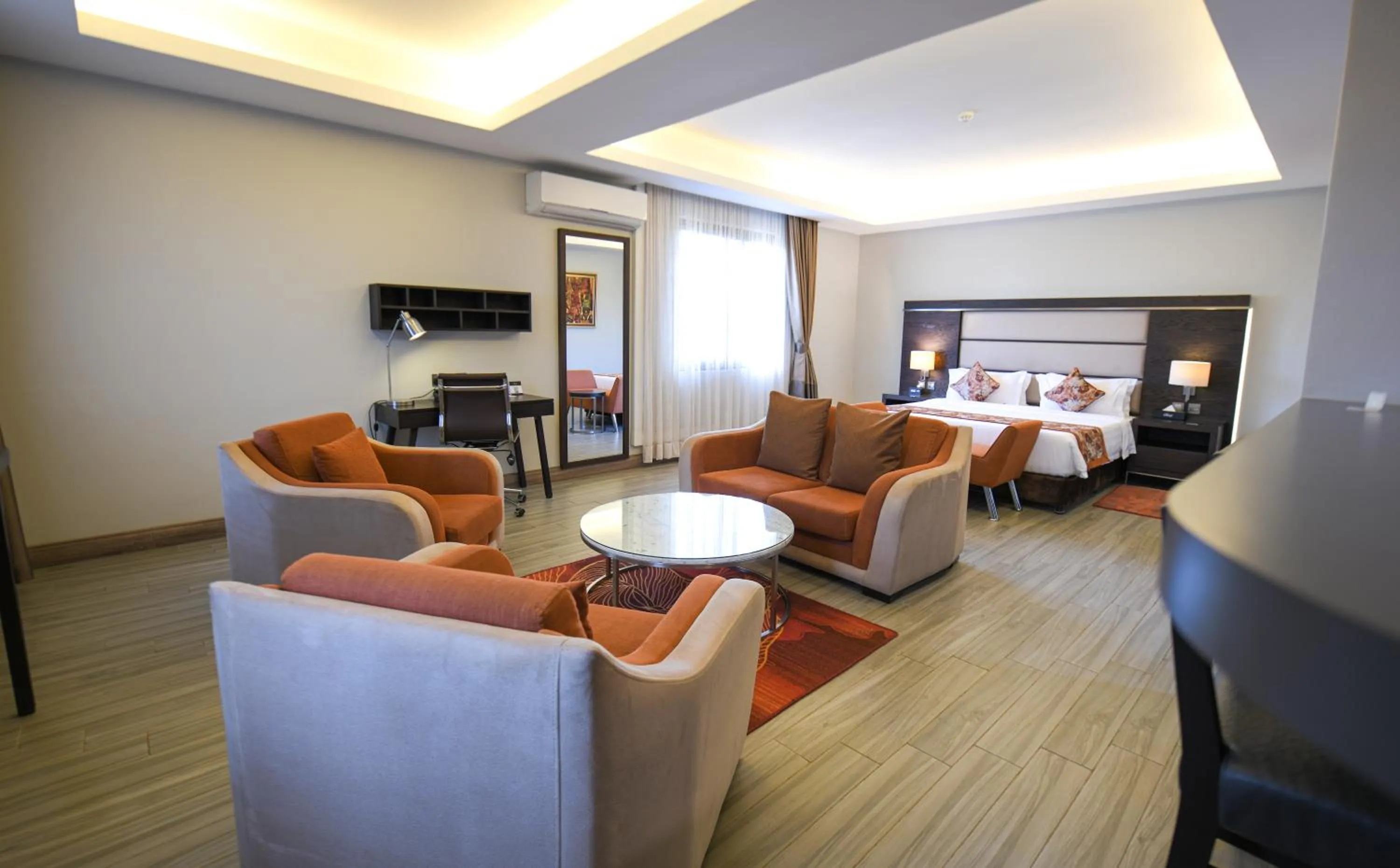 Bedroom in Athena Hotel Kampala