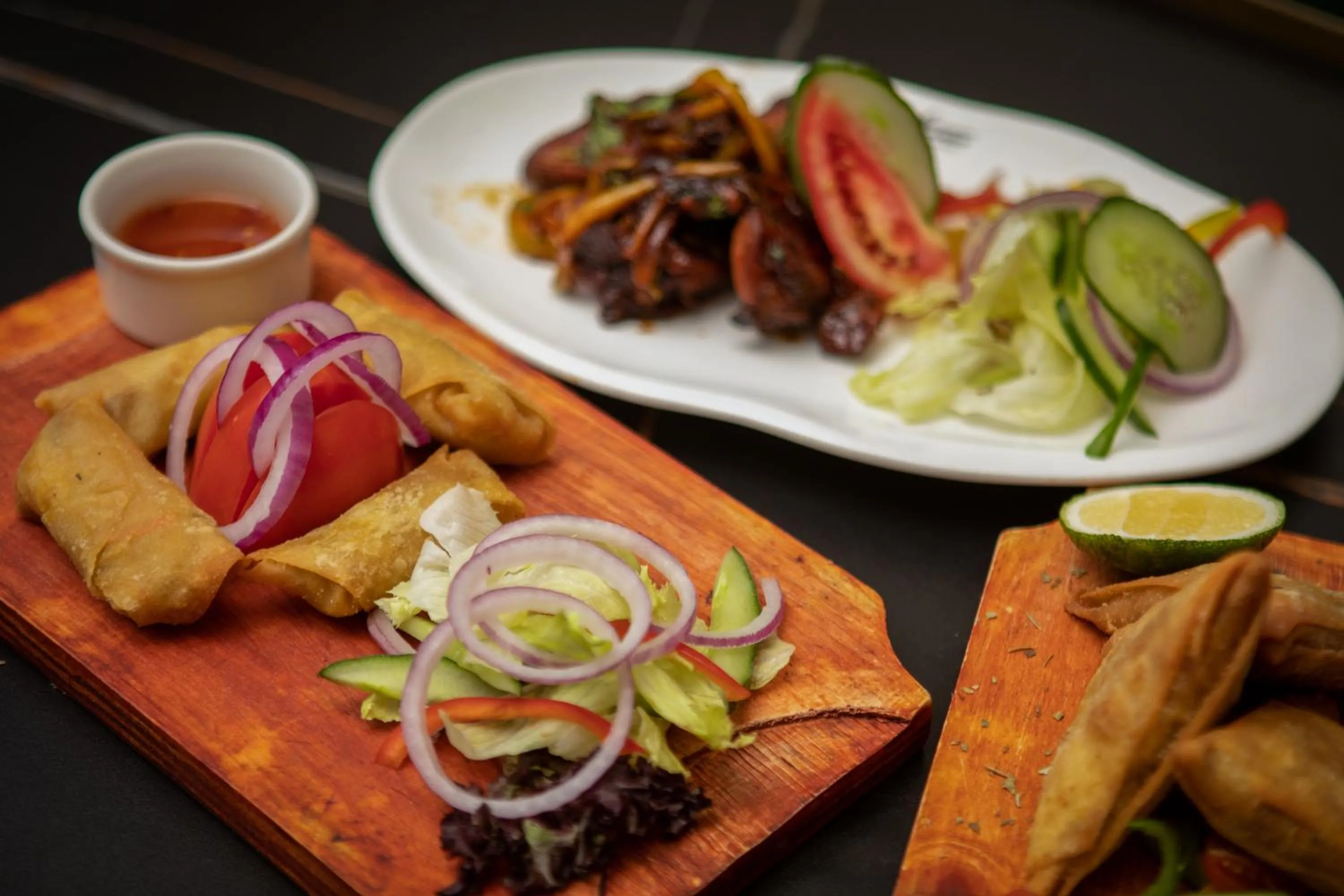 Lunch in Athena Hotel Kampala