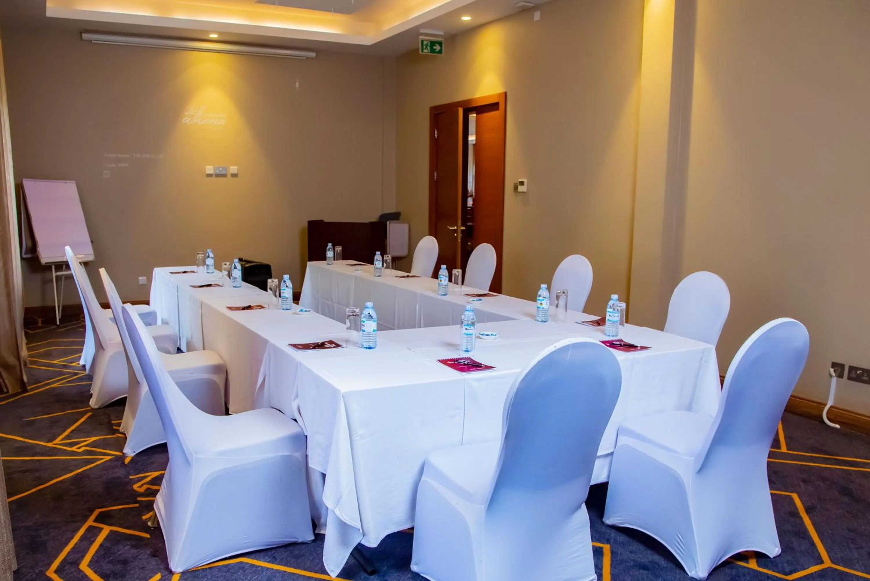 Meeting/conference room in Athena Hotel Kampala