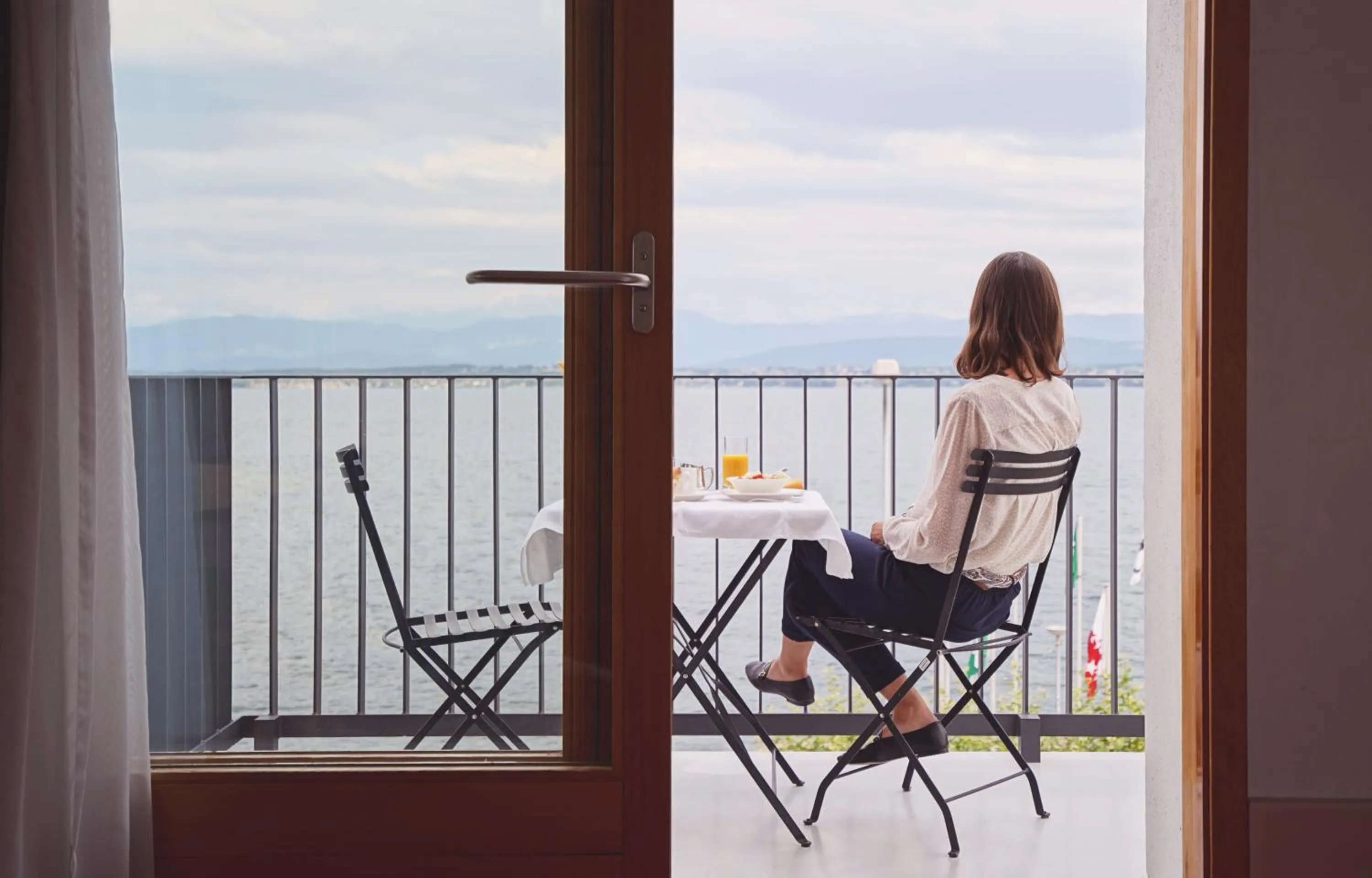 Double Room with Lake View in Hôtel Real Nyon by HappyCulture