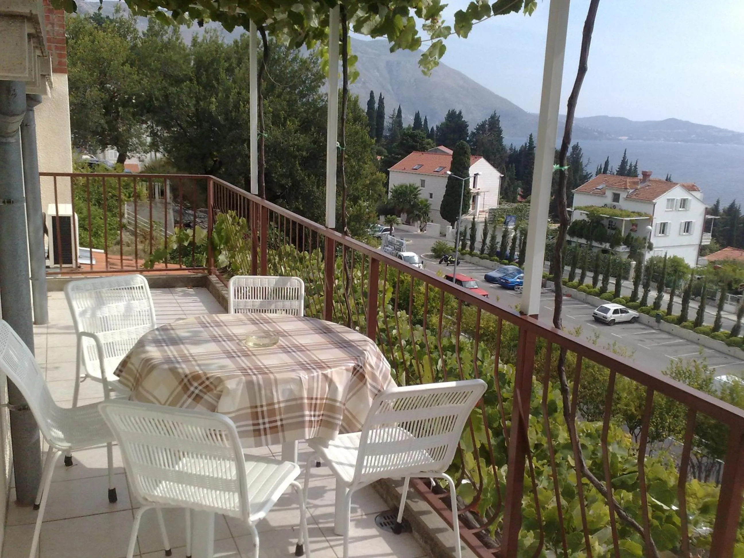 Balcony/Terrace in Apartments Kust