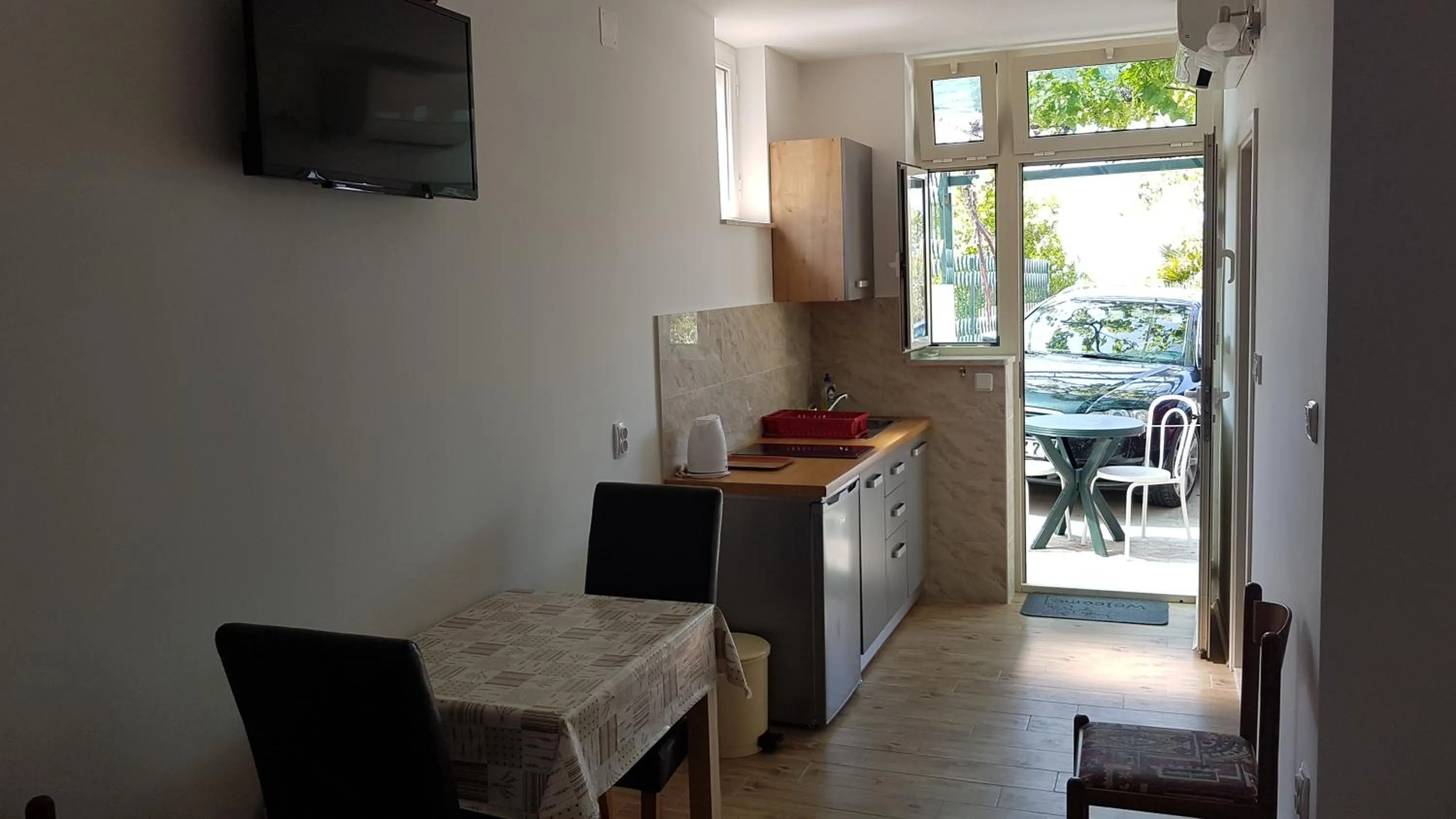 Kitchen or kitchenette in Apartments Kust