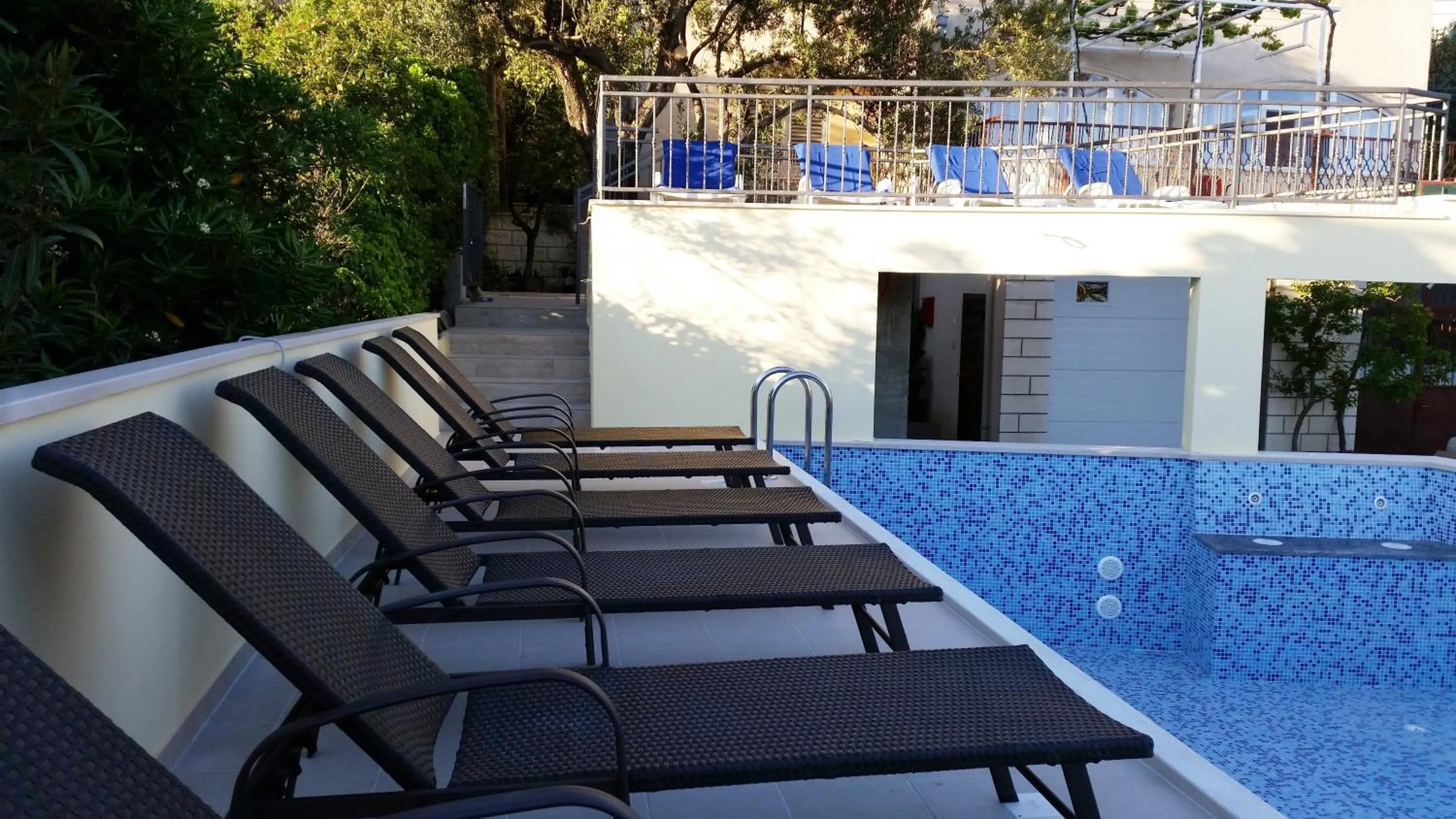 Balcony/Terrace in Apartments Kust