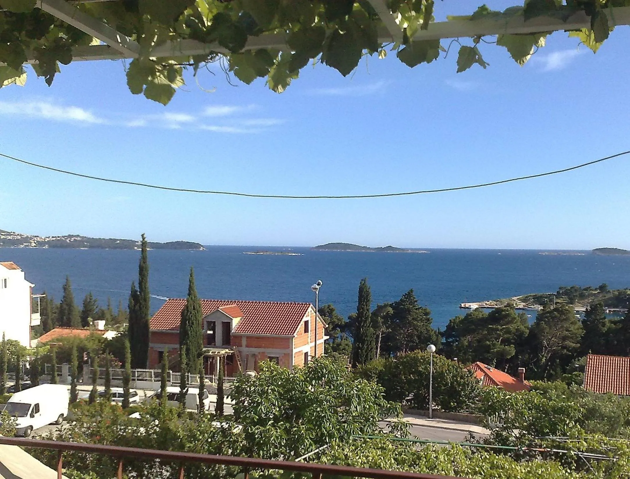 Bird's eye view in Apartments Kust