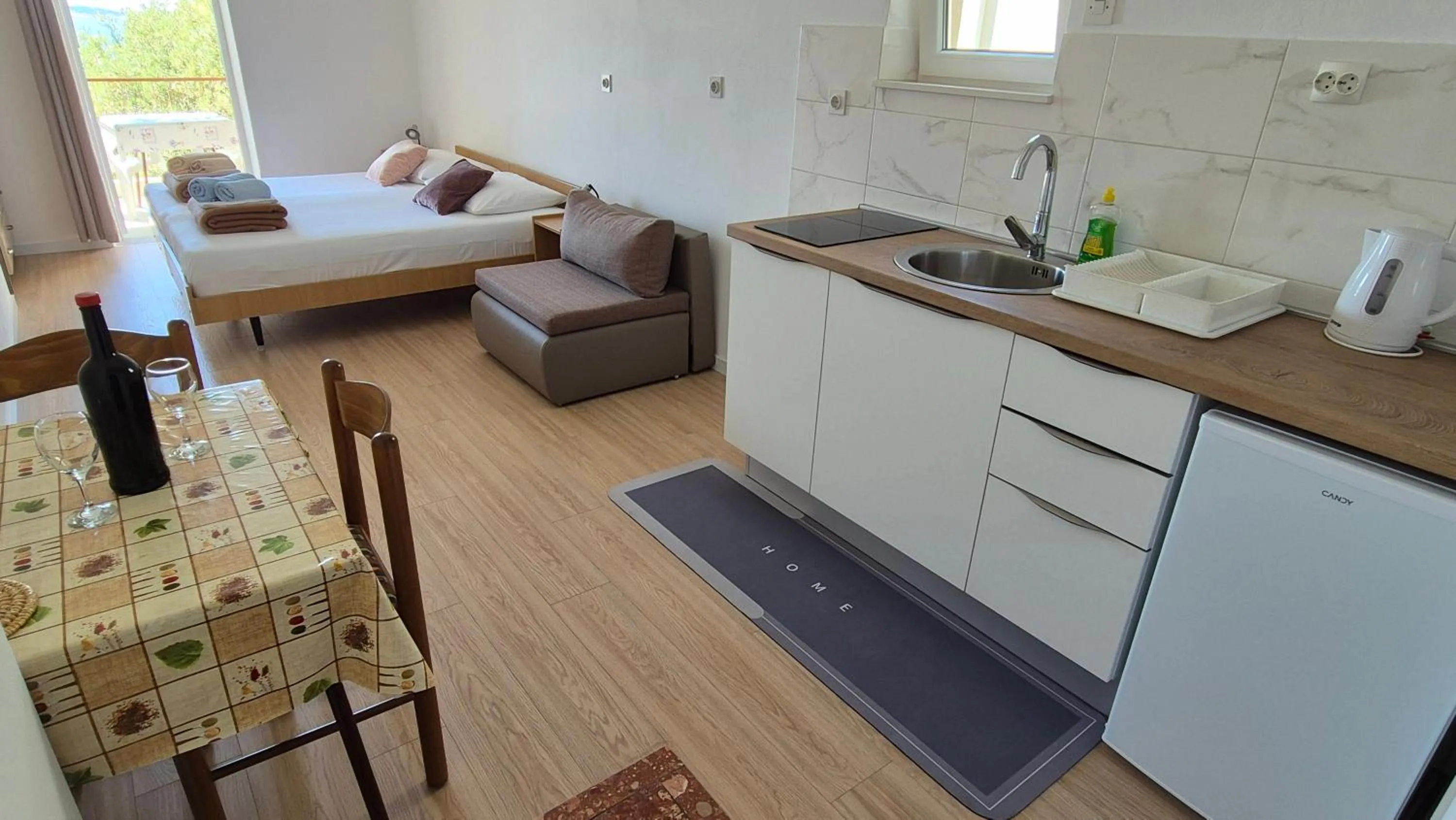Bed in Apartments Kust