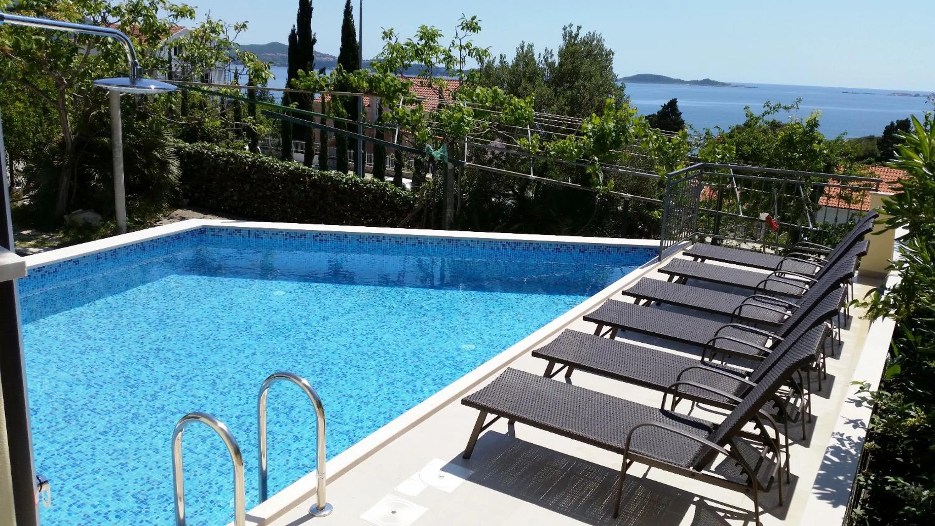 Balcony/Terrace in Apartments Kust