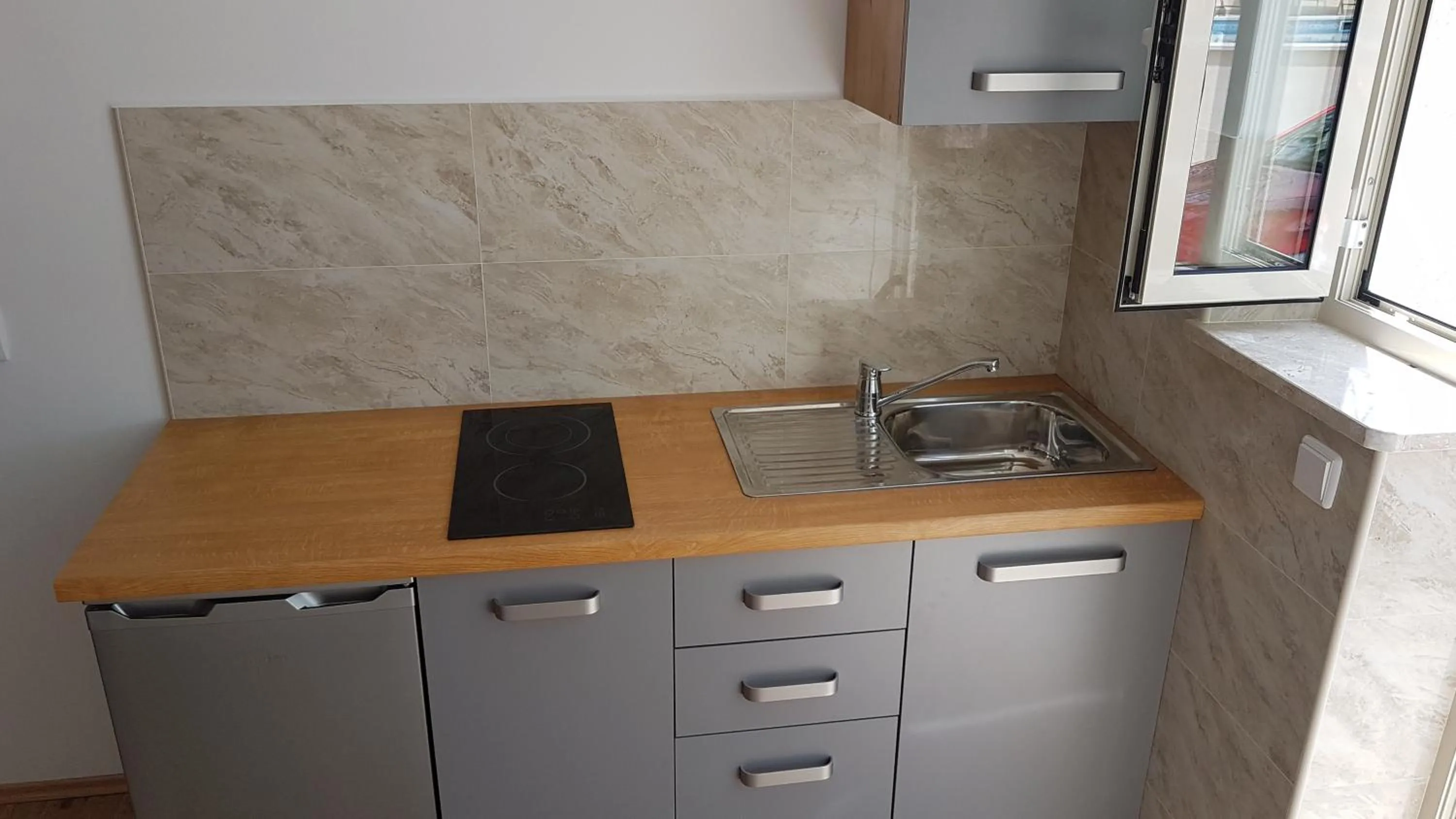 Kitchen or kitchenette in Apartments Kust