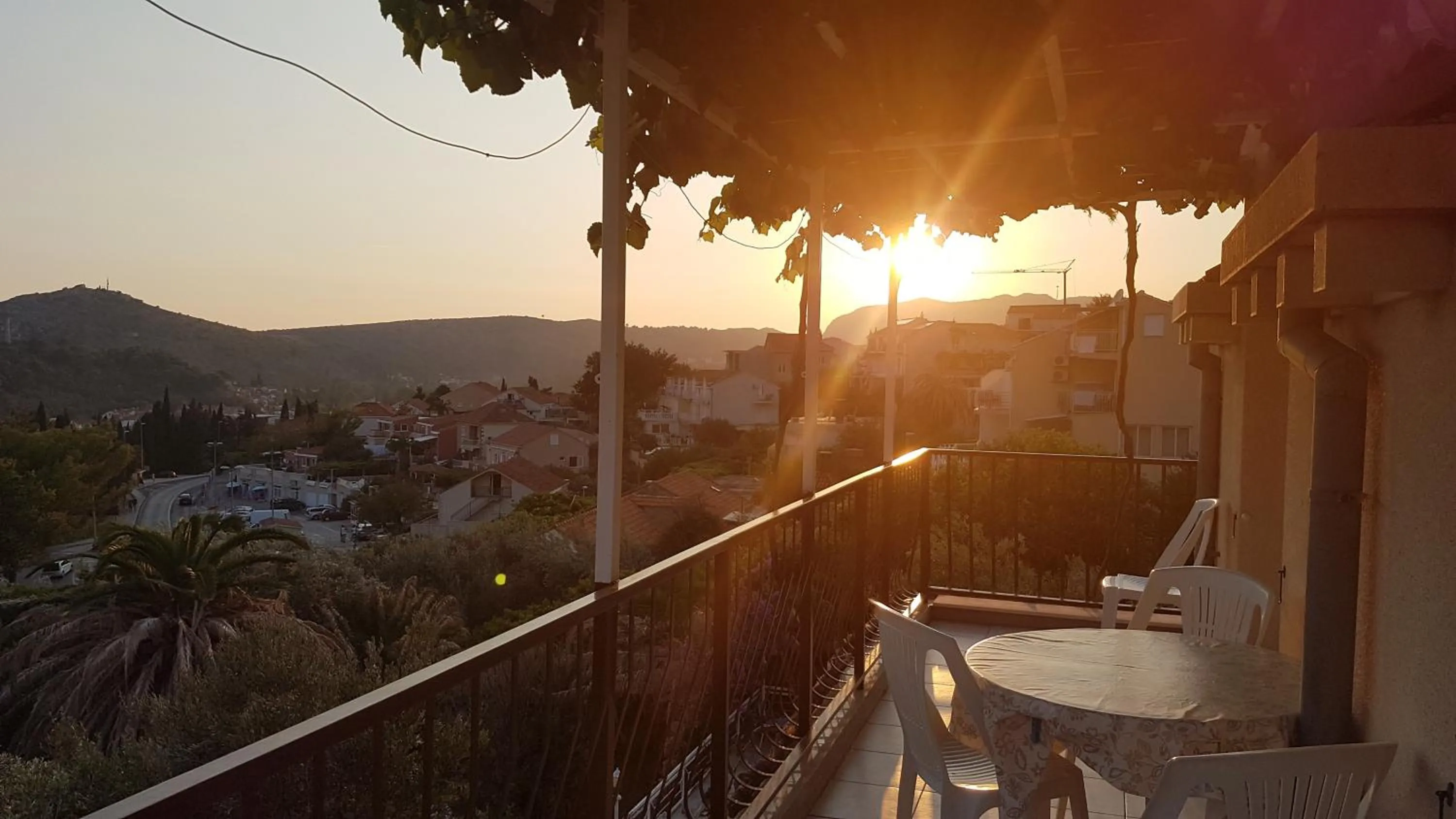 Balcony/Terrace in Apartments Kust