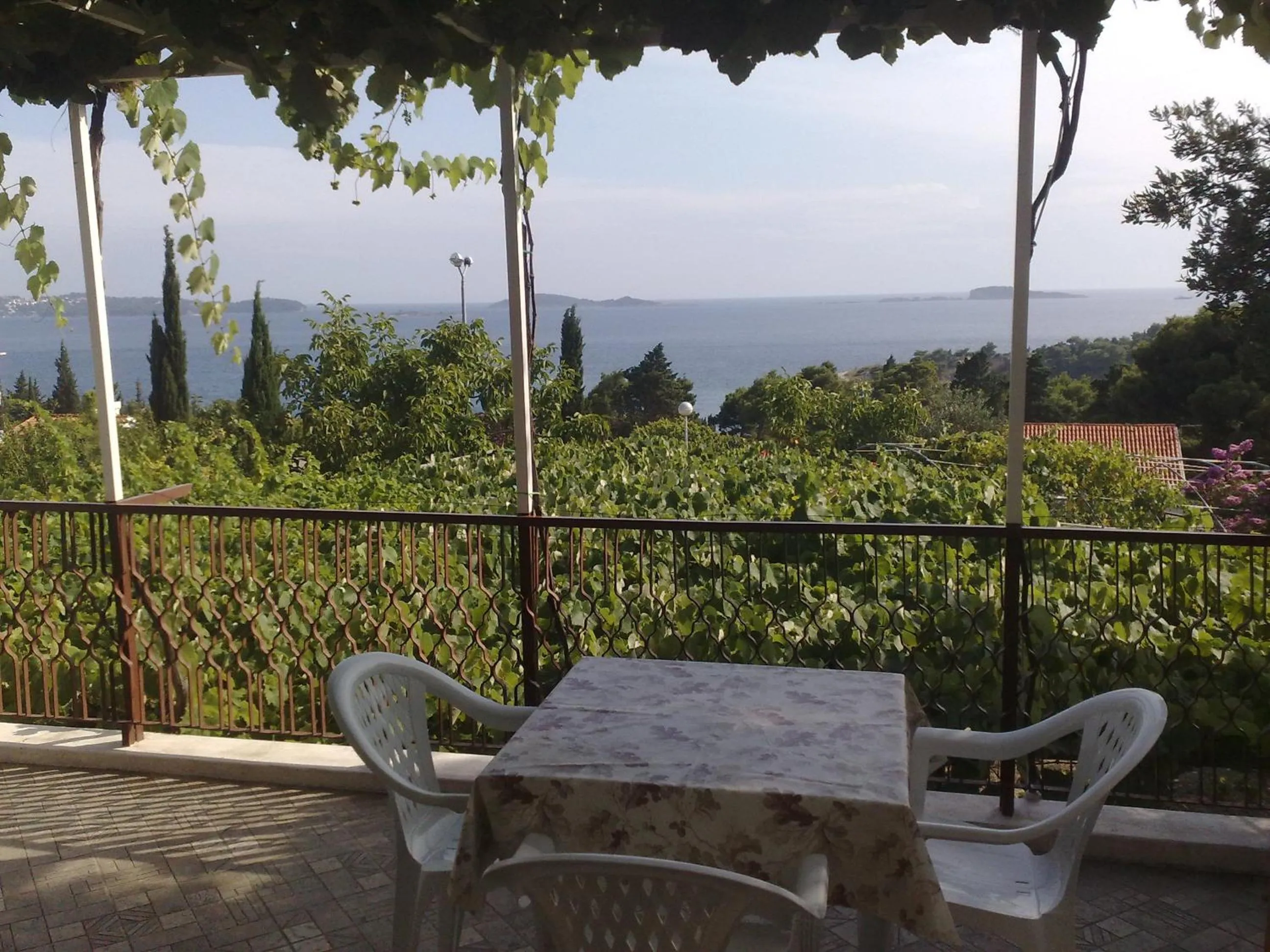 Bird's eye view in Apartments Kust