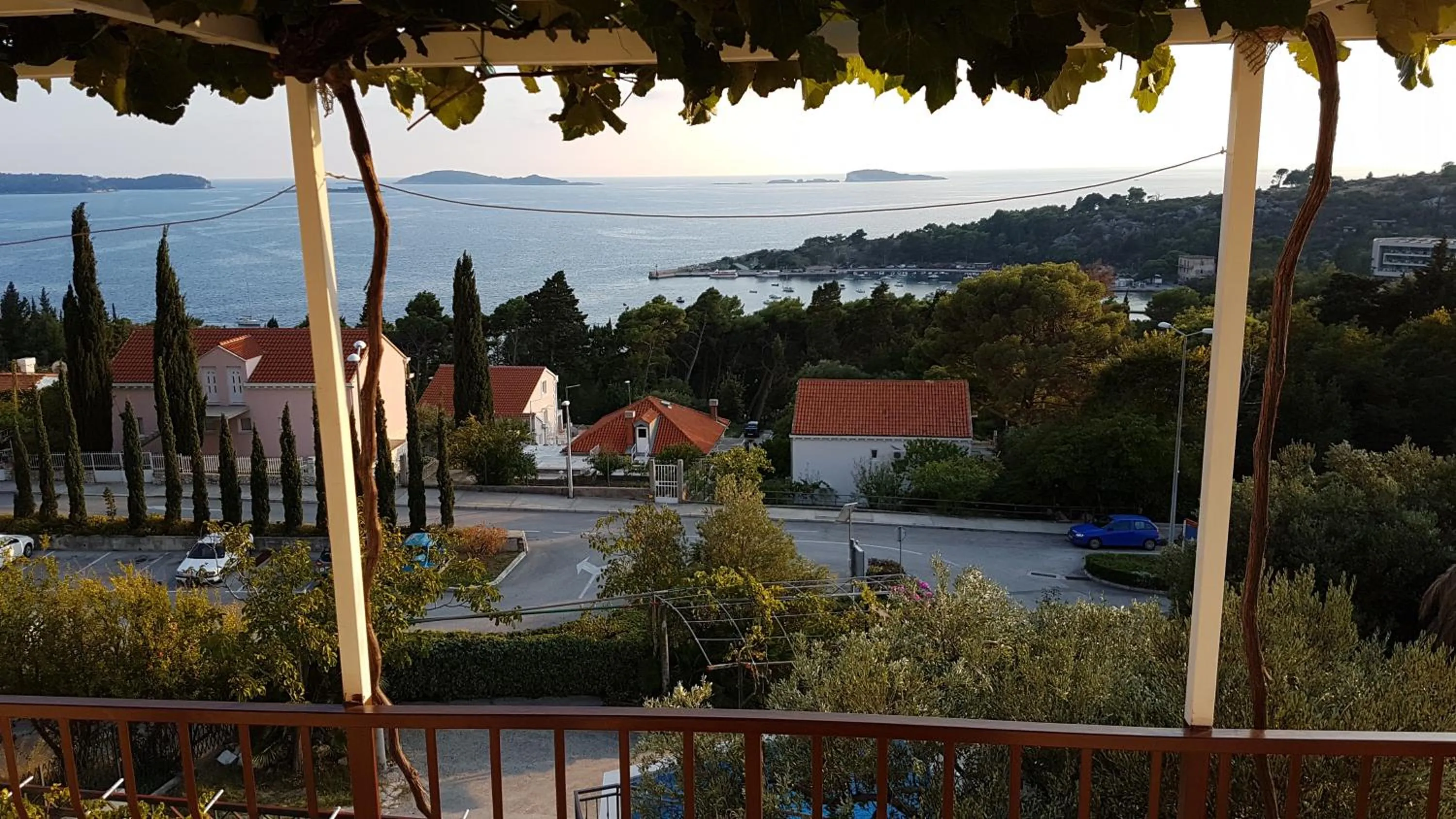 Balcony/Terrace in Apartments Kust