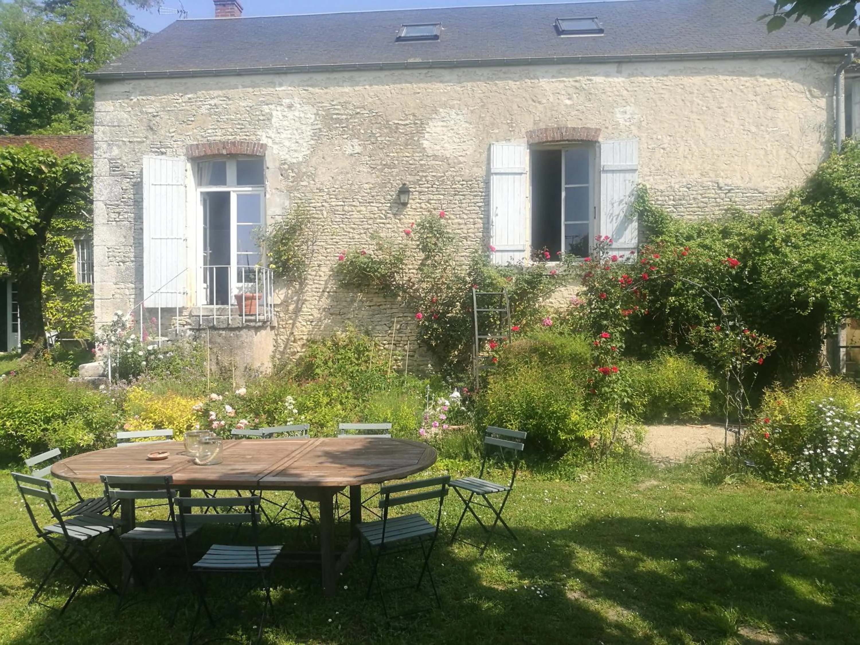Garden in chez Zaza