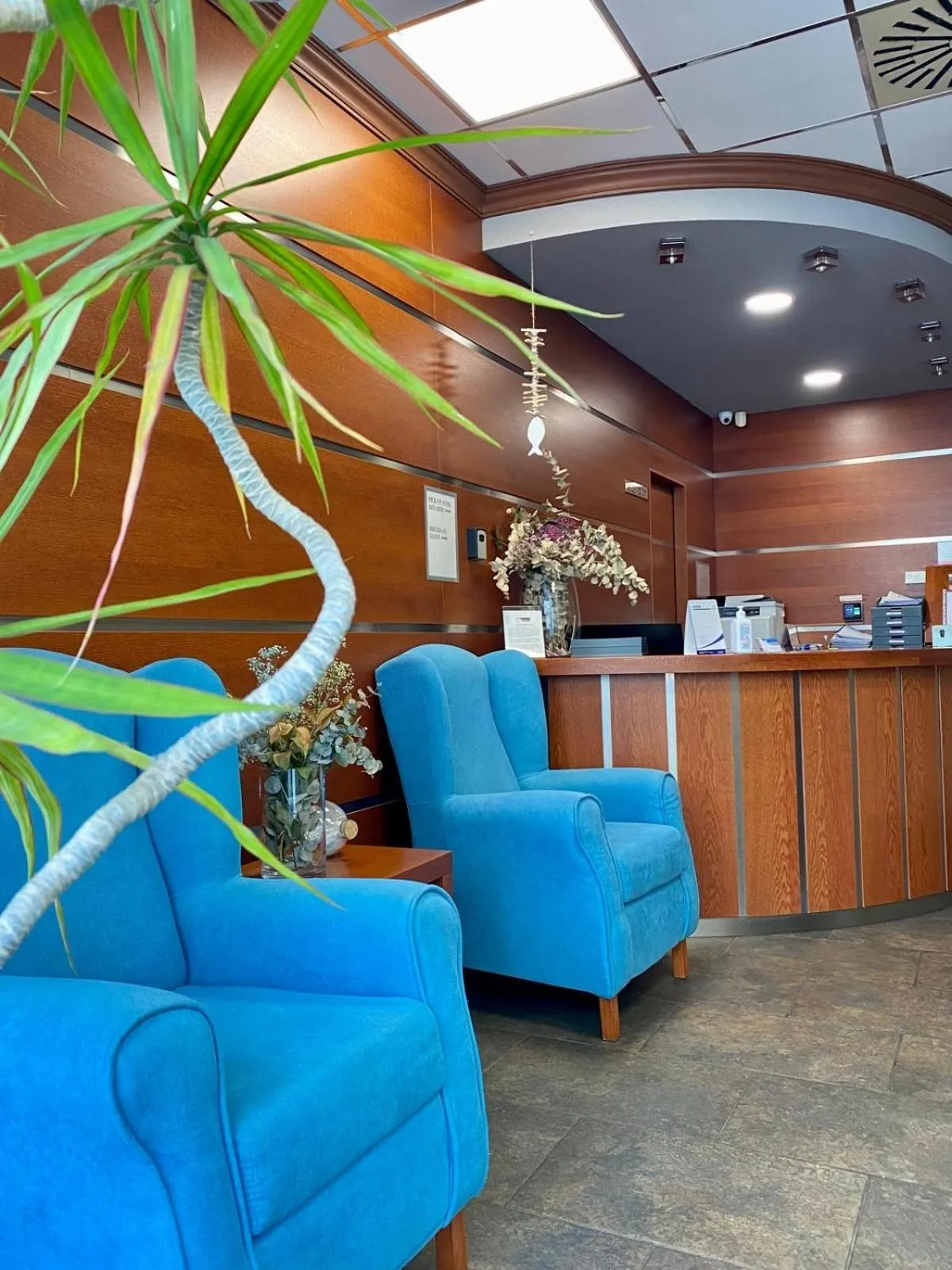 Lobby or reception in Hotel La Familia