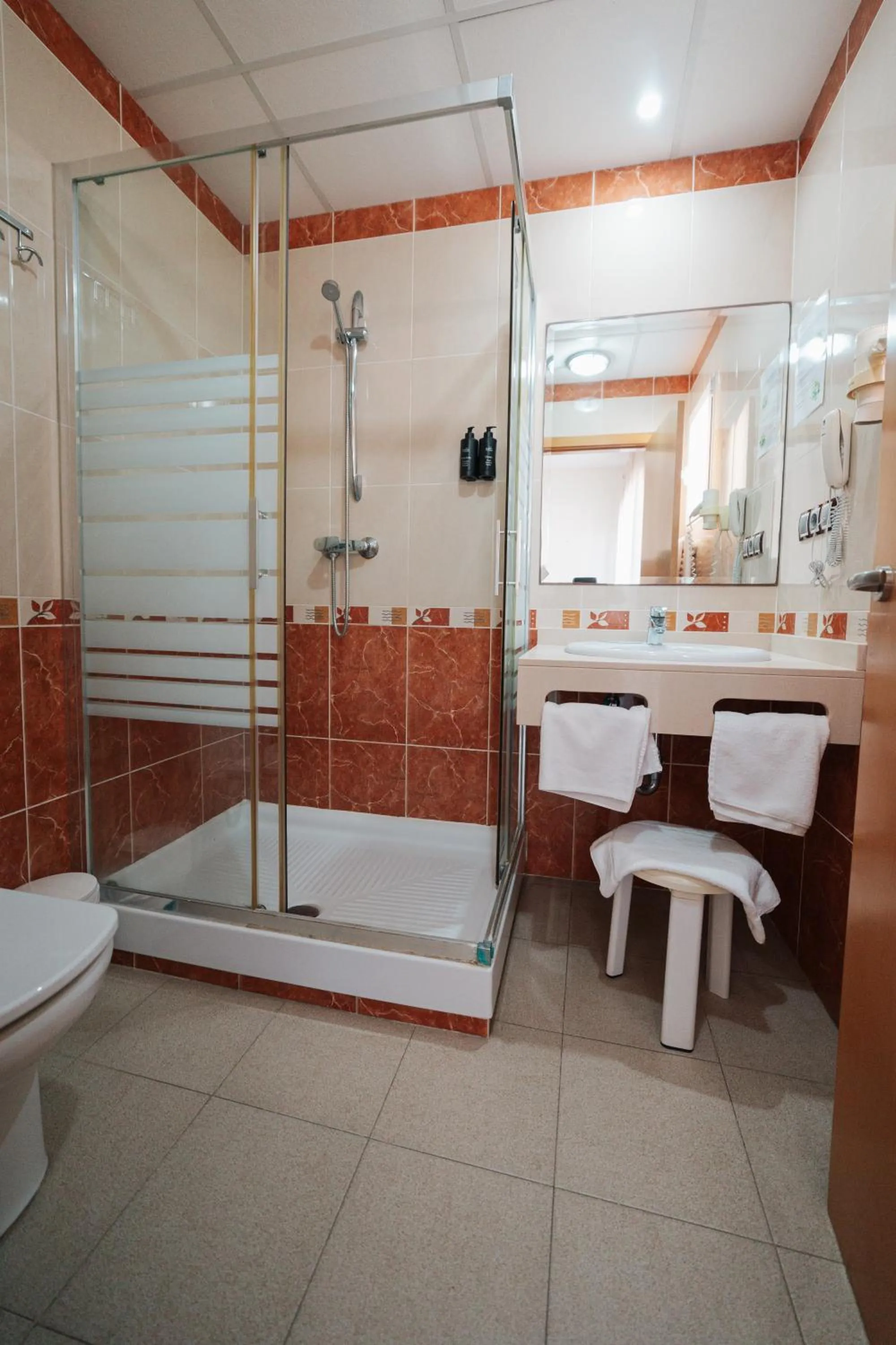 Bathroom in Hotel La Familia