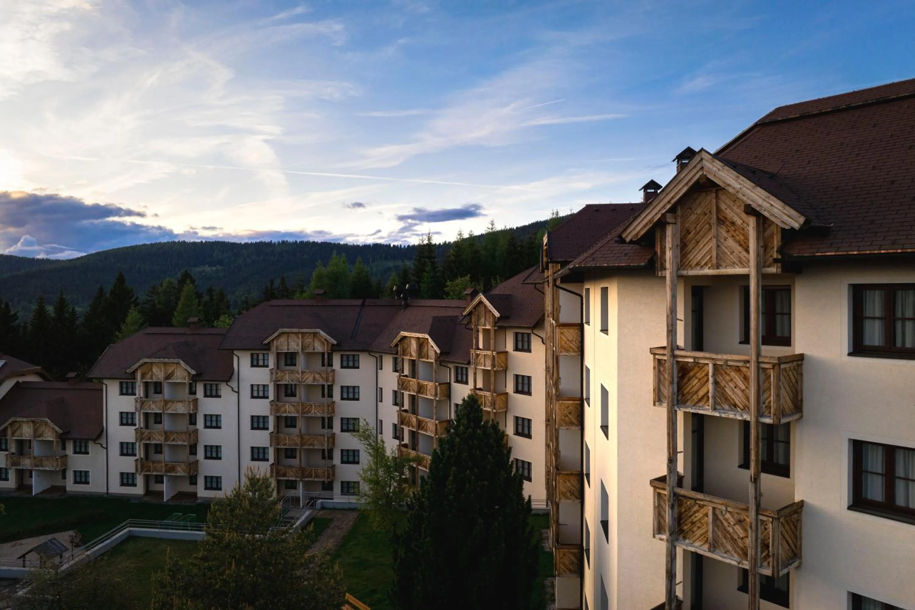 Property building in Bergresort Gerlitzen by ALPS RESORTS