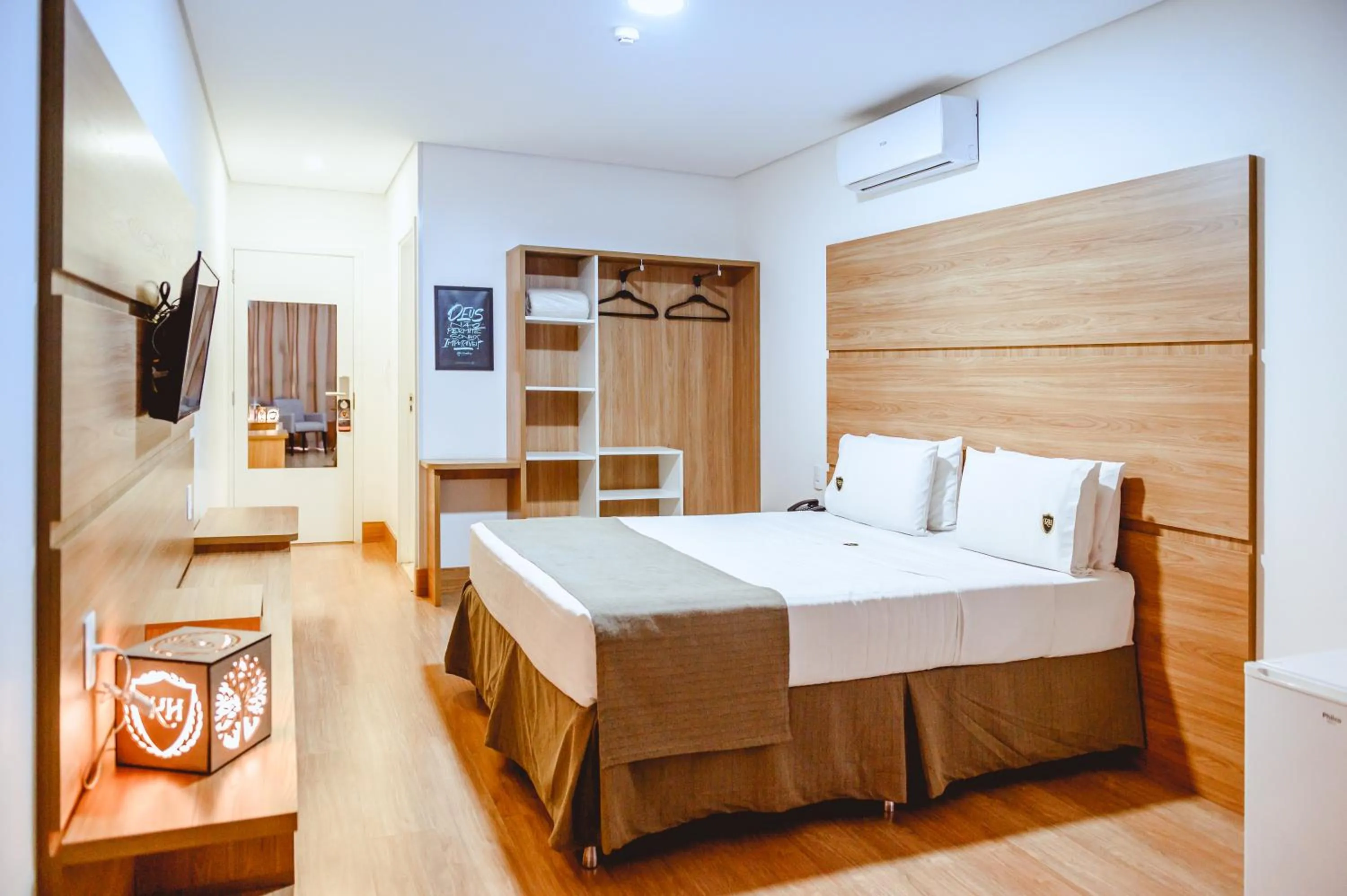 Photo of the whole room, Bed in Riellis Center Hotel