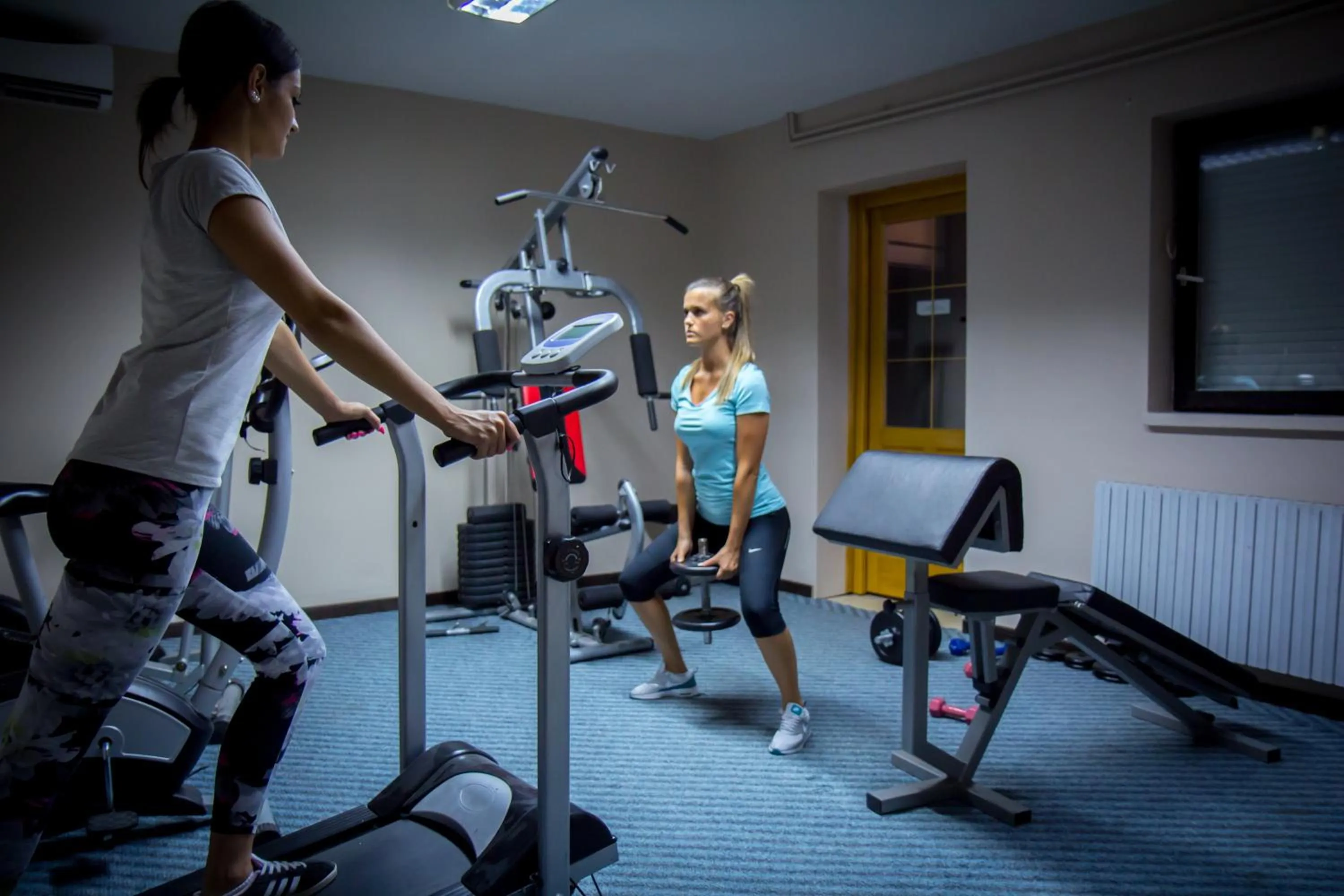 Fitness centre/facilities in Hotel Danica