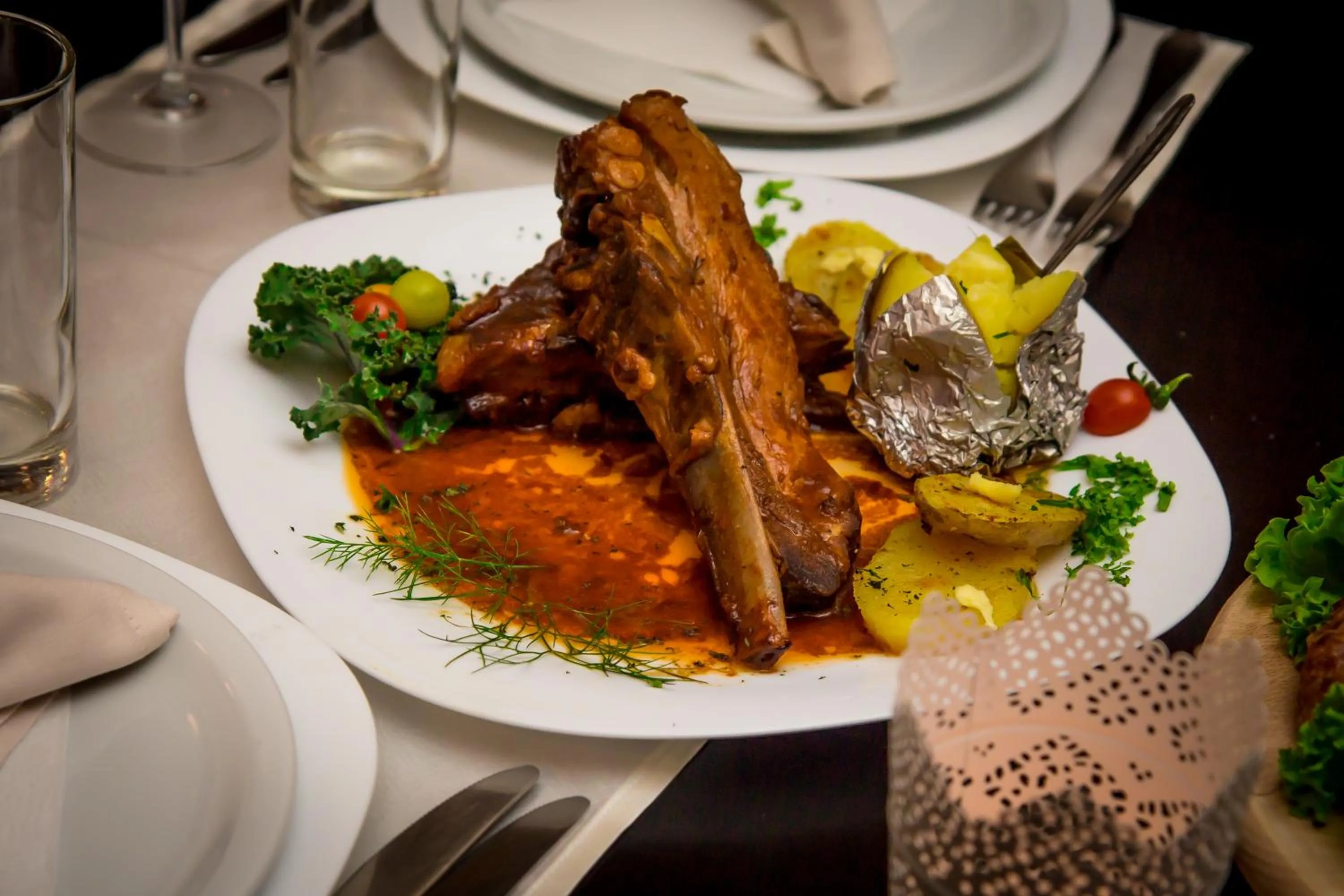 Food and drinks in Hotel Danica