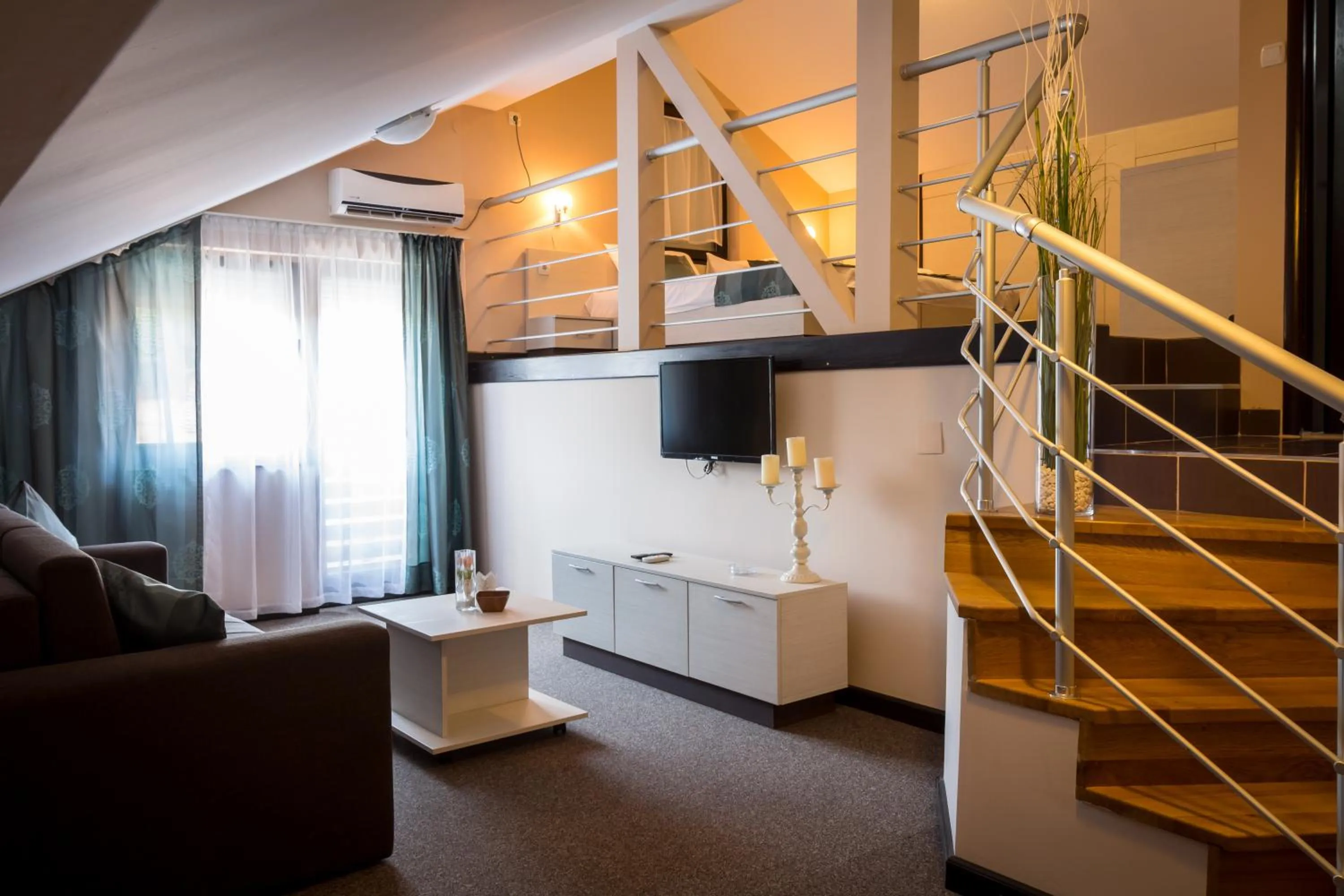 Seating area in Hotel Danica