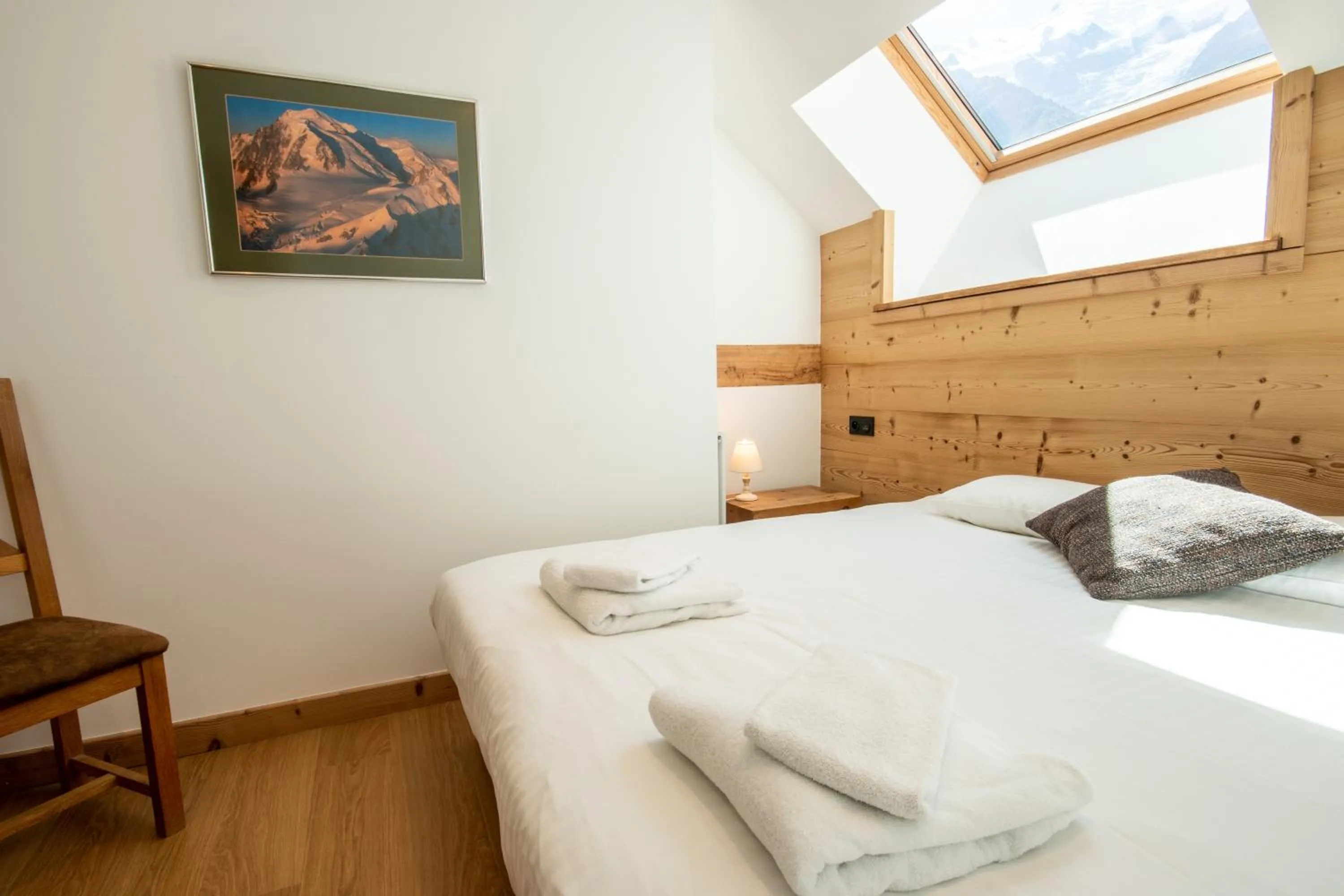 Bed in Chalet des Lacs - Chamonix