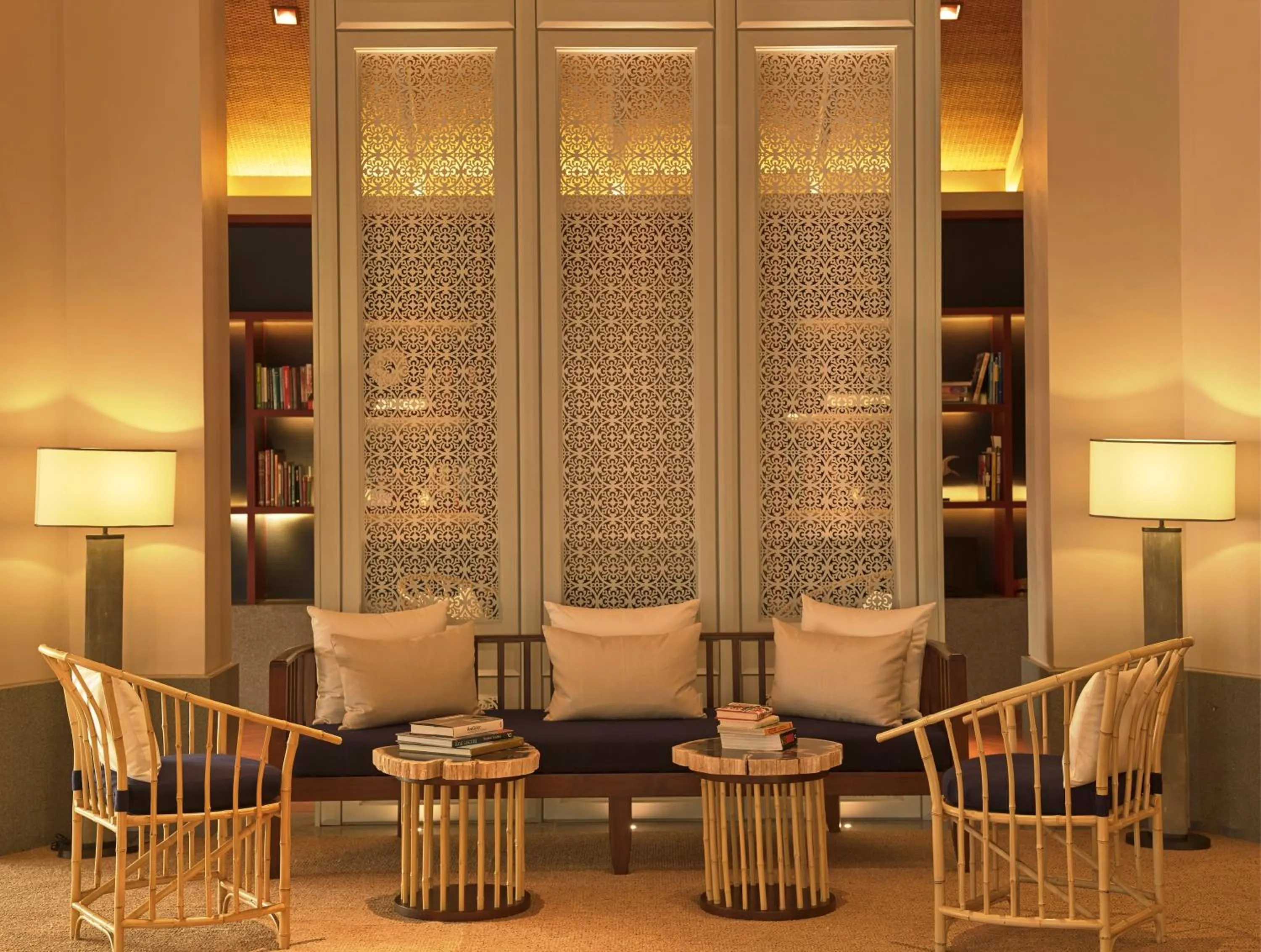 Library in Amatara Welleisure Resort