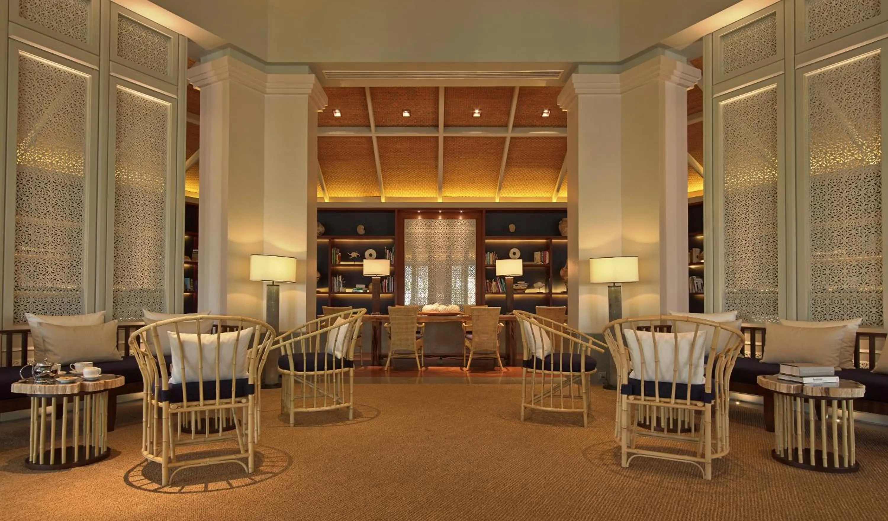 Library in Amatara Welleisure Resort