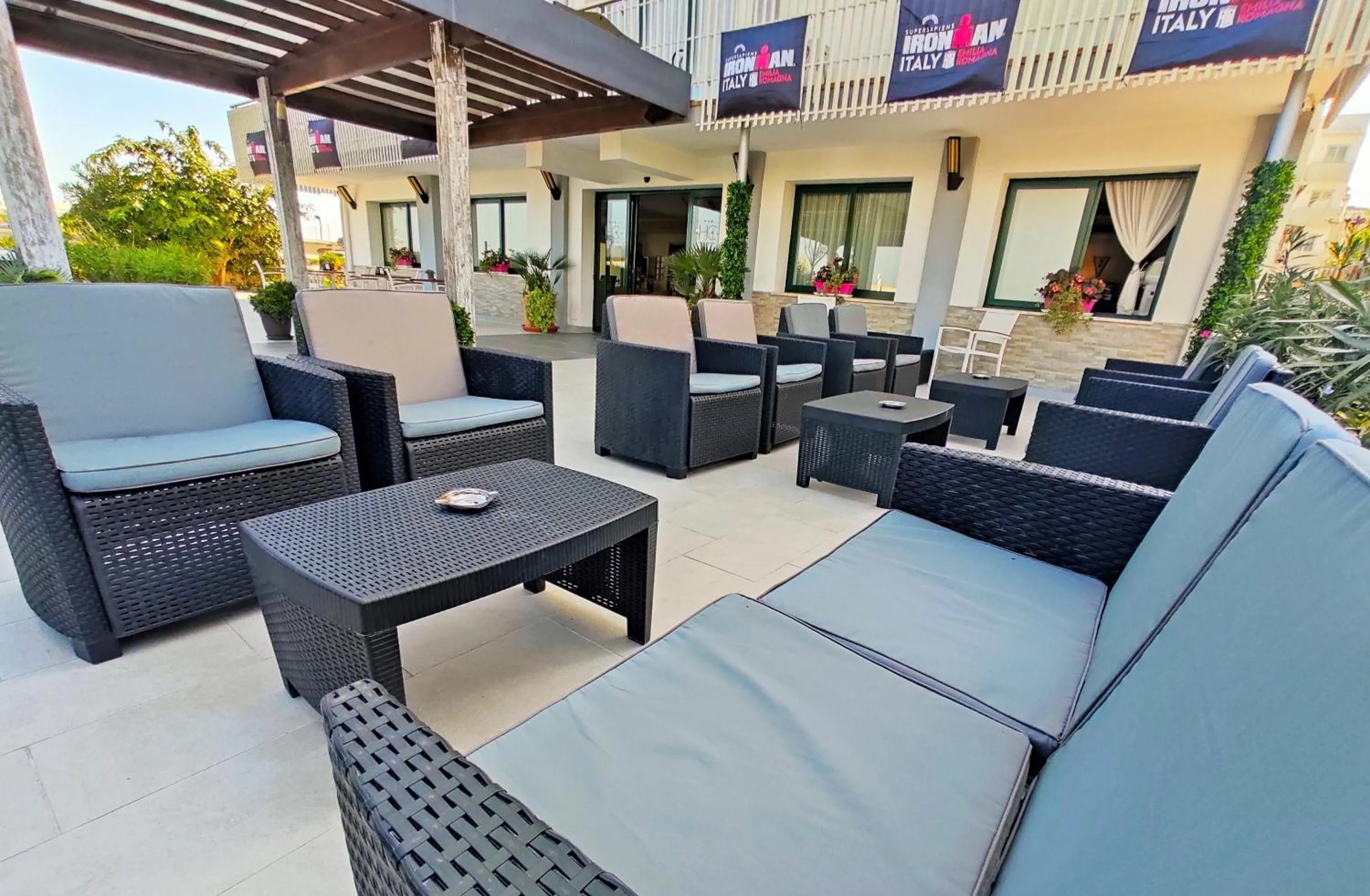 Garden in Hotel Centrale