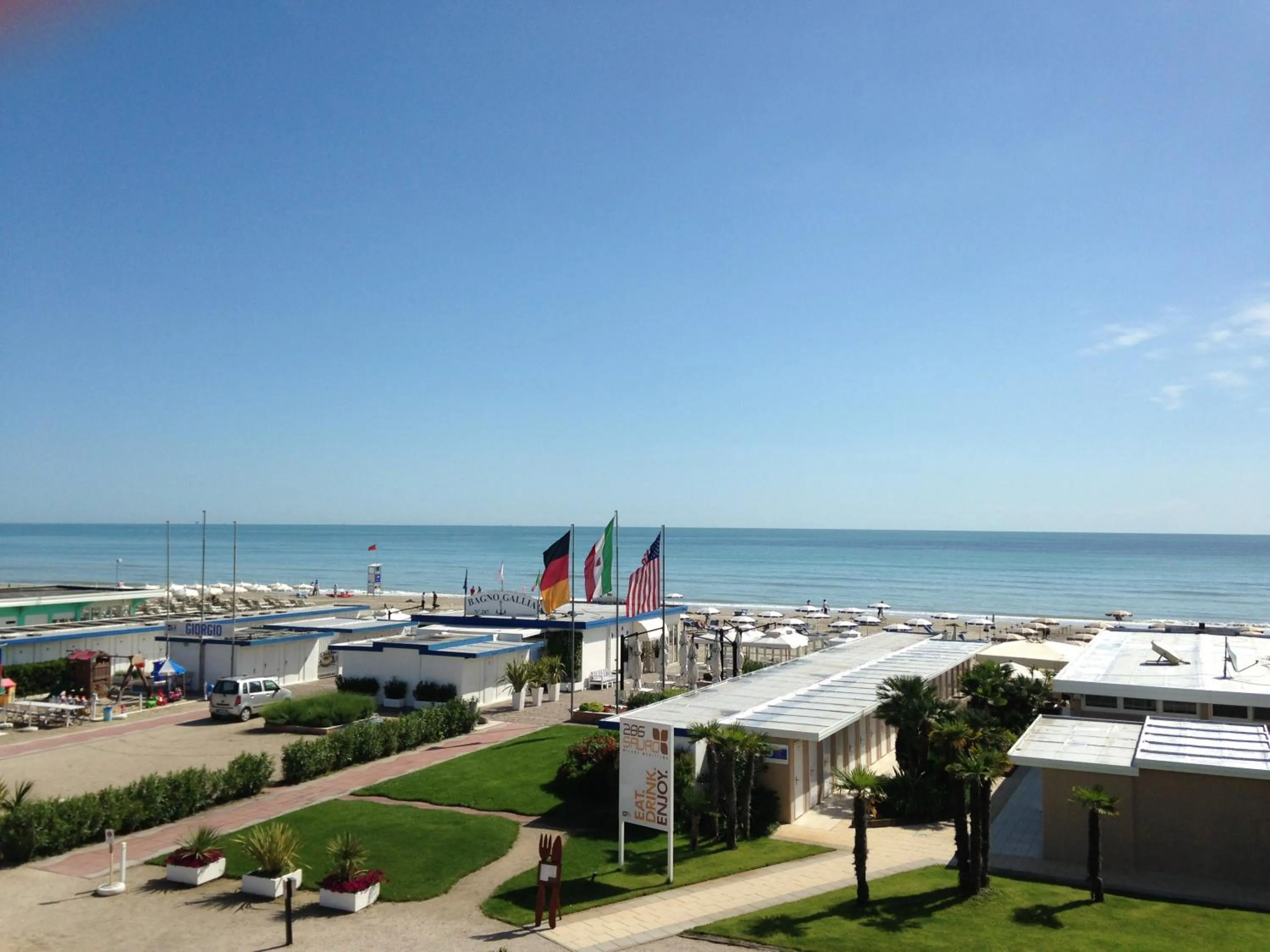 Balcony/Terrace in Hotel Centrale