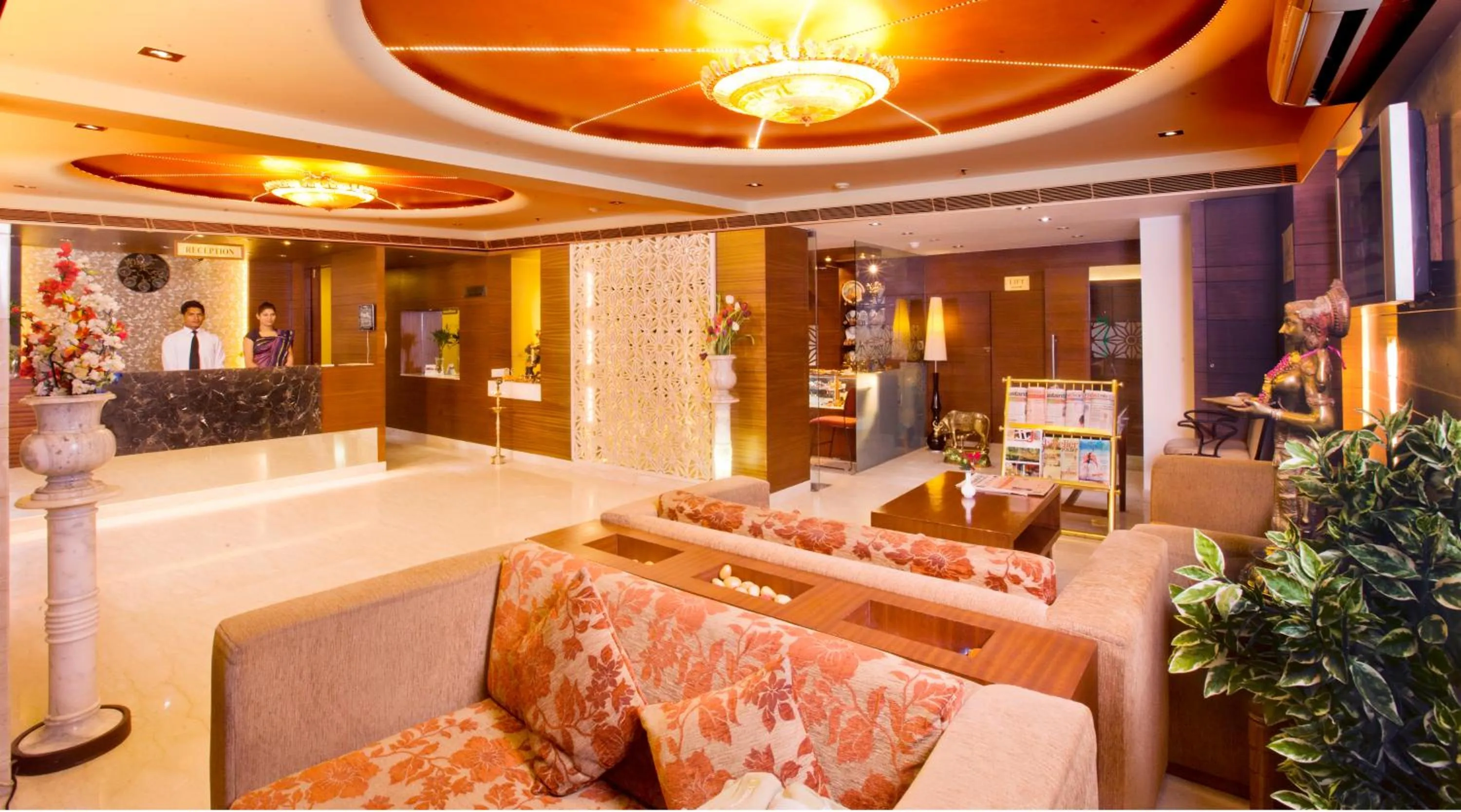 Lobby or reception in Regenta Orko's Haridwar, Motichur , 10 min from Har ki Pauri