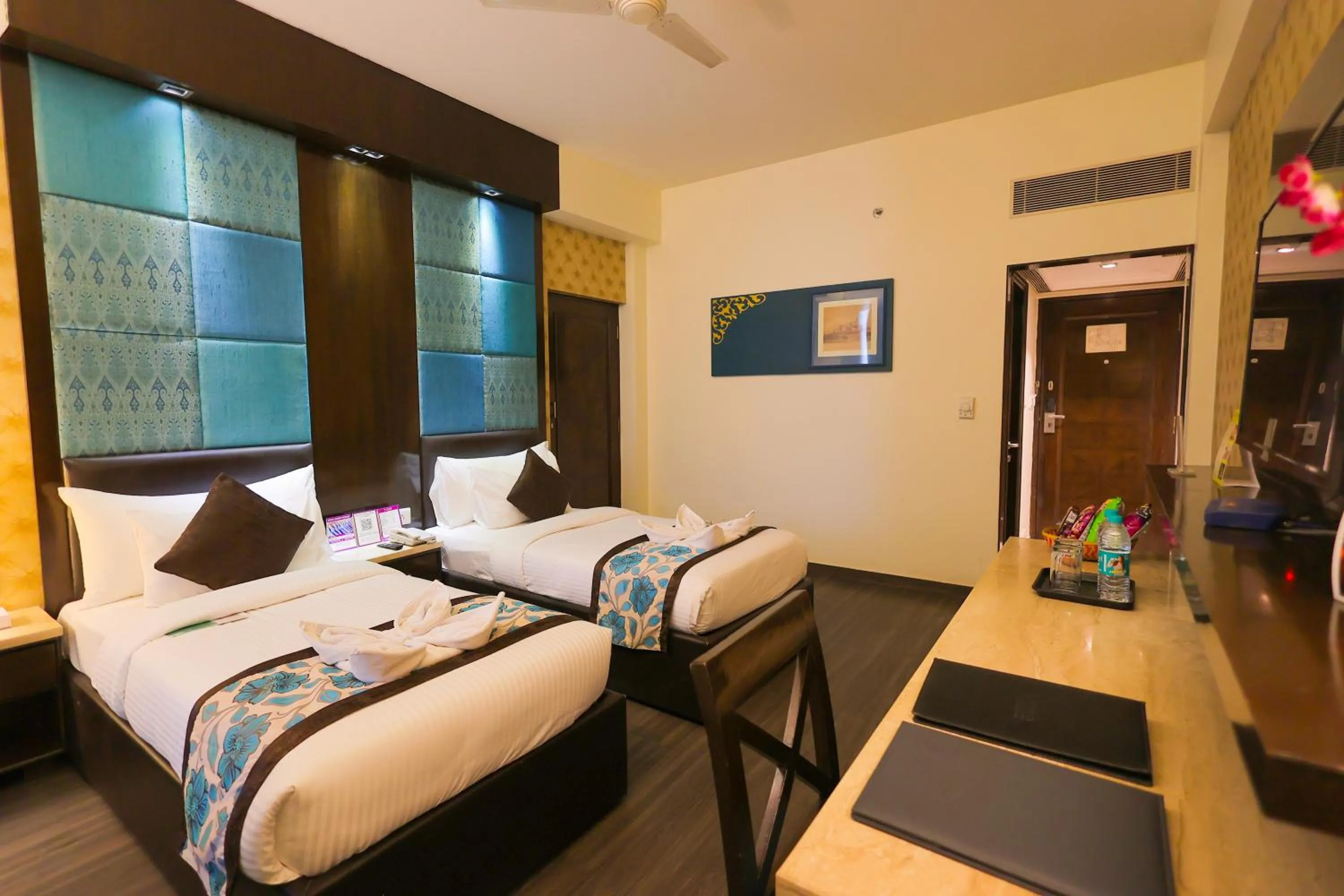 Bedroom, Bed in Regenta Orko's Haridwar, Motichur , 10 min from Har ki Pauri