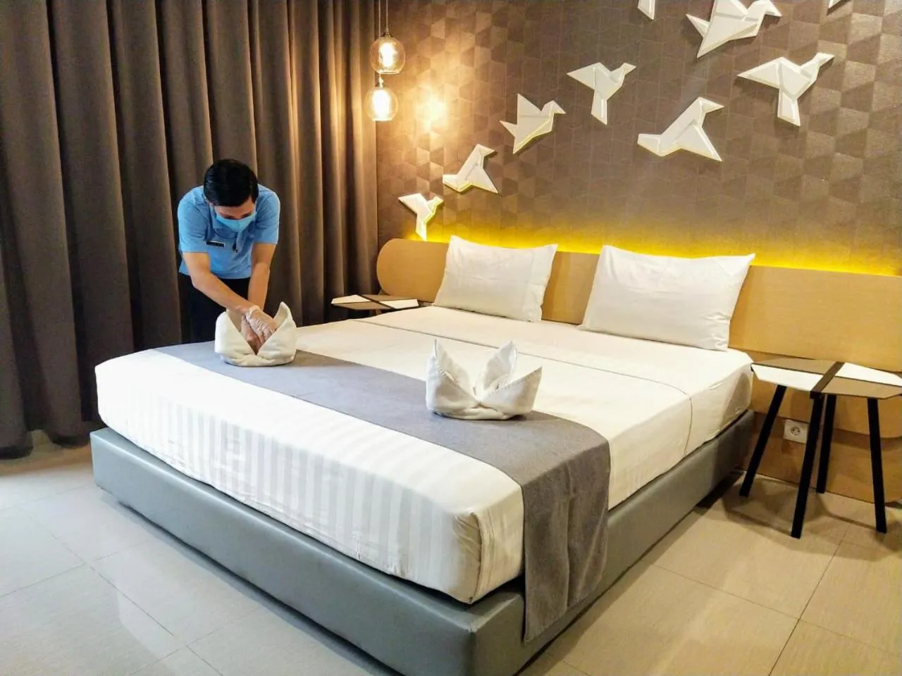 Bed in Nomaden Urban Stay