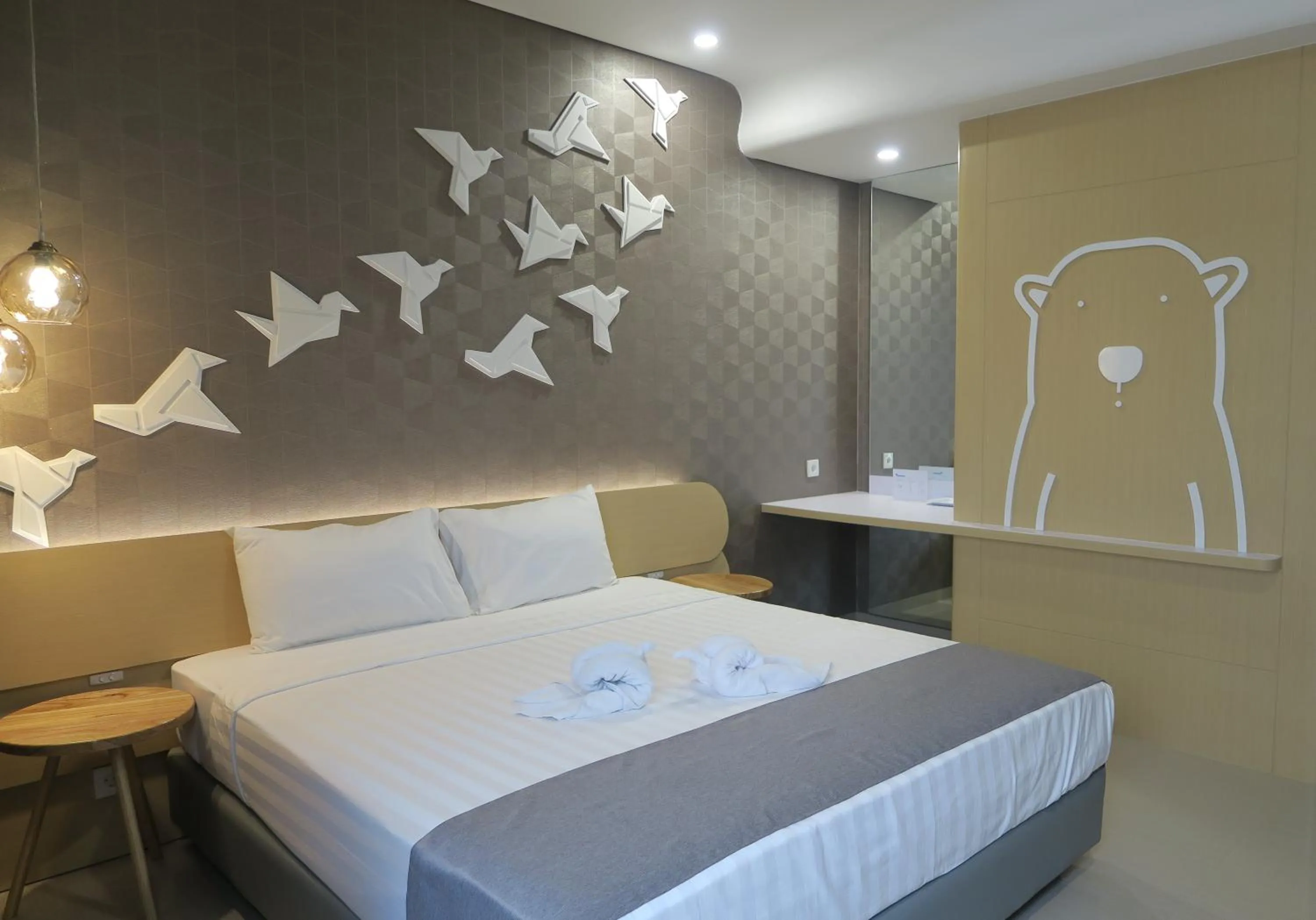 Bed in Nomaden Urban Stay