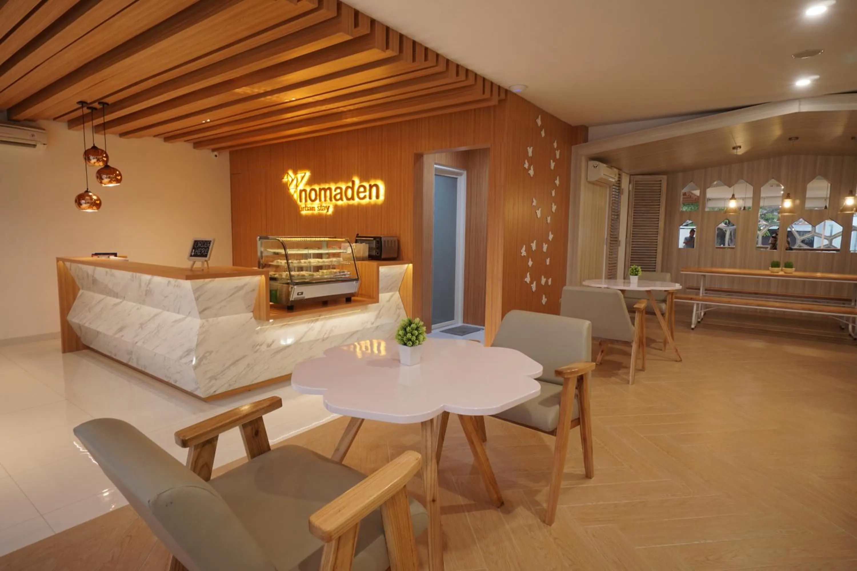 Lobby or reception in Nomaden Urban Stay