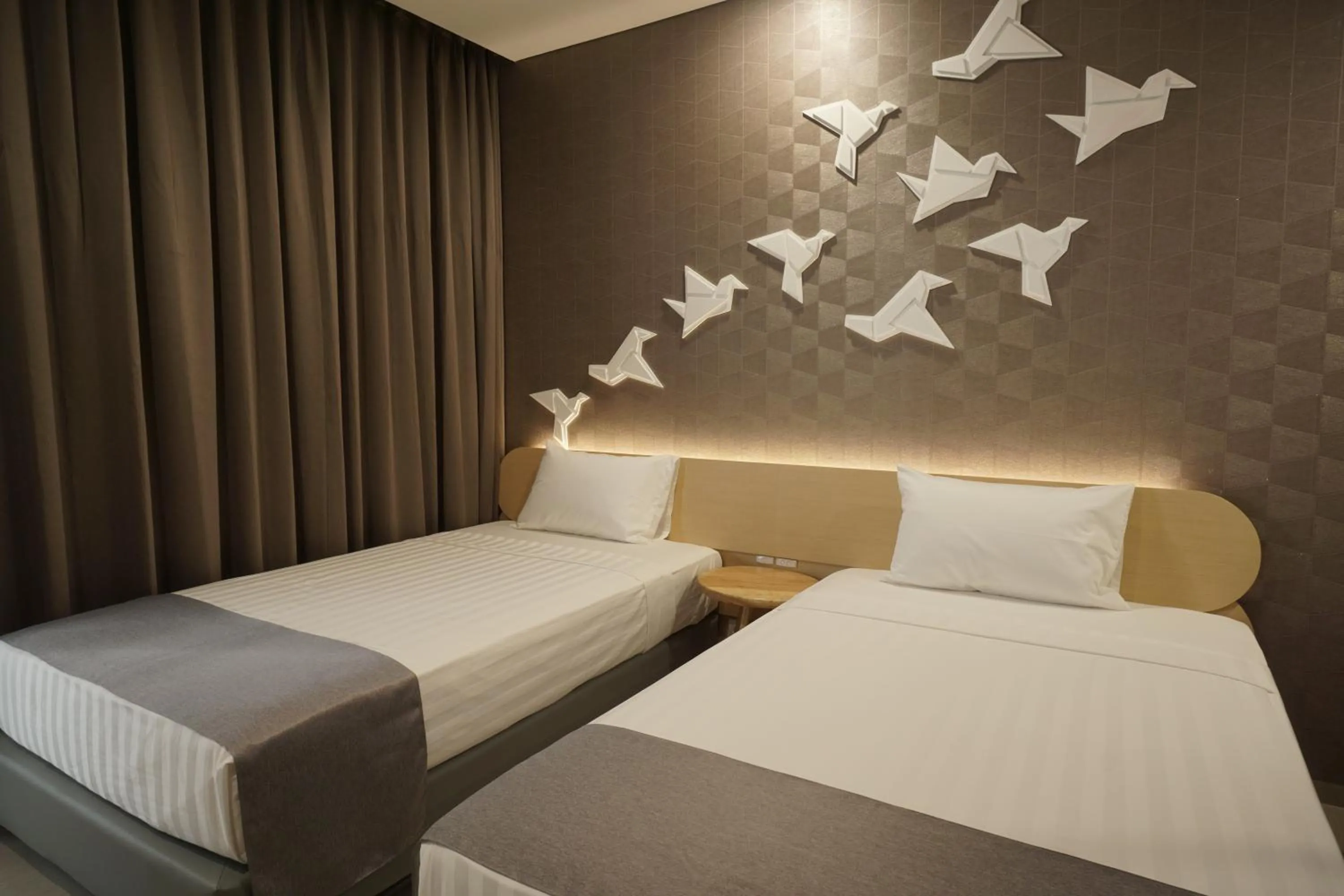 Bed in Nomaden Urban Stay