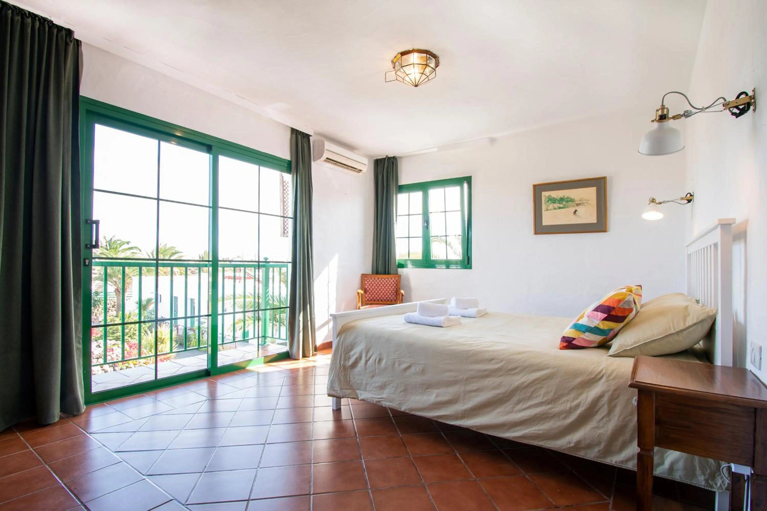 Bed in Surfescape Fuerteventura