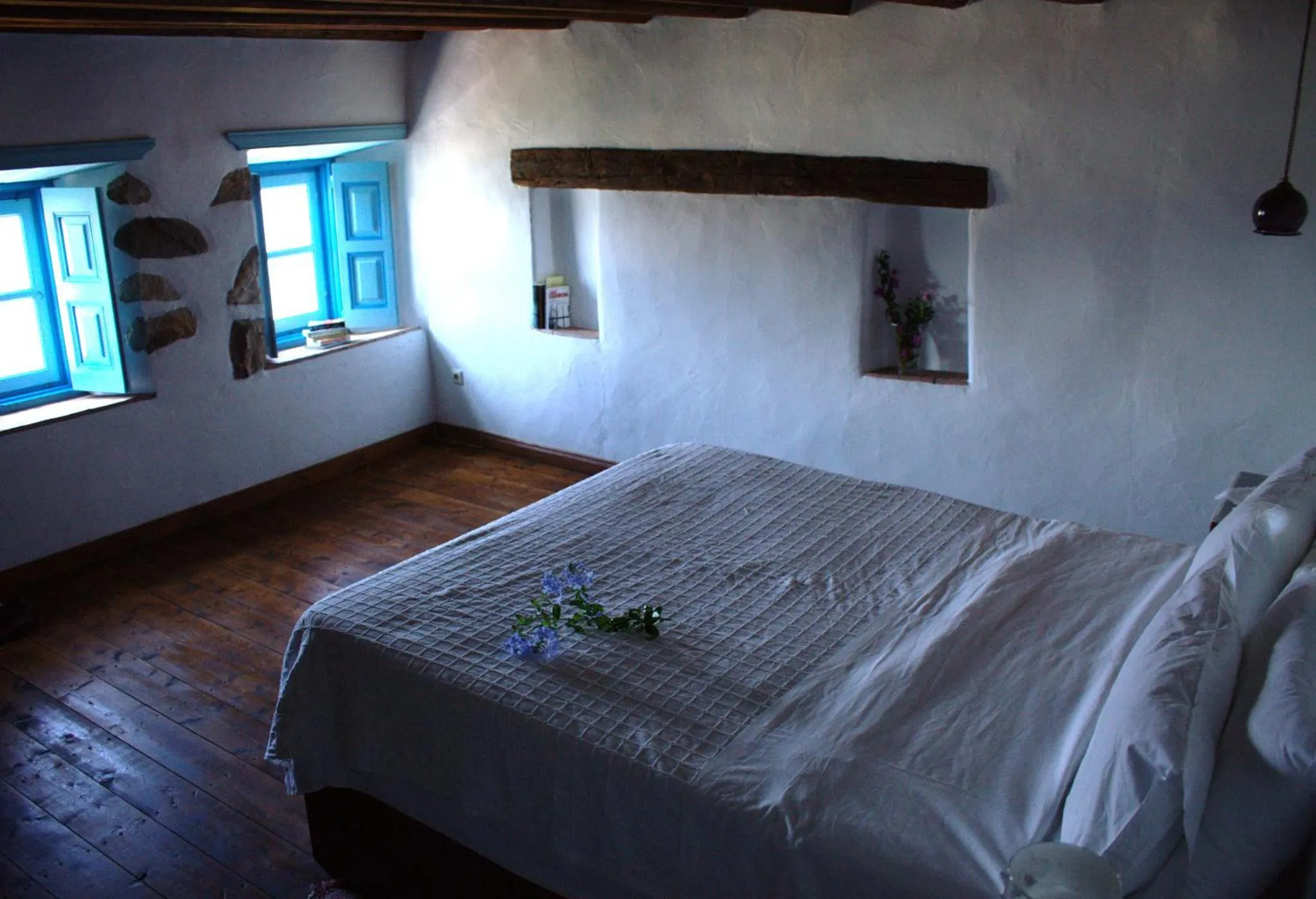 Bedroom, Bed in Eirini Luxury Hotel Villas