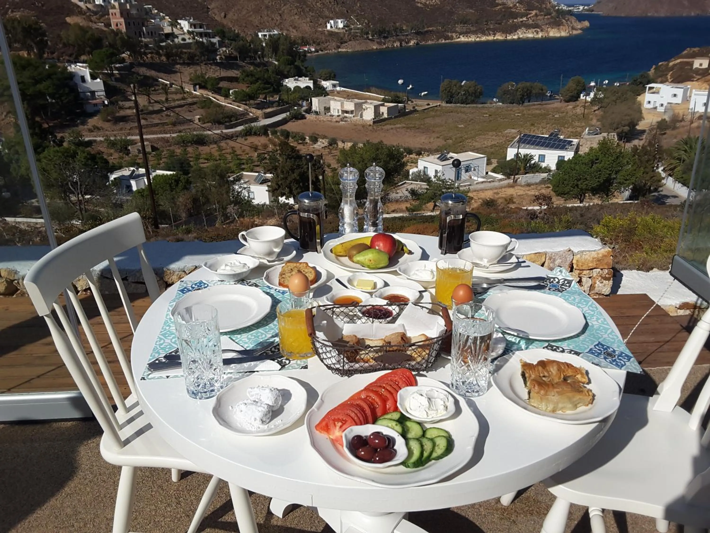 On site in Eirini Luxury Hotel Villas