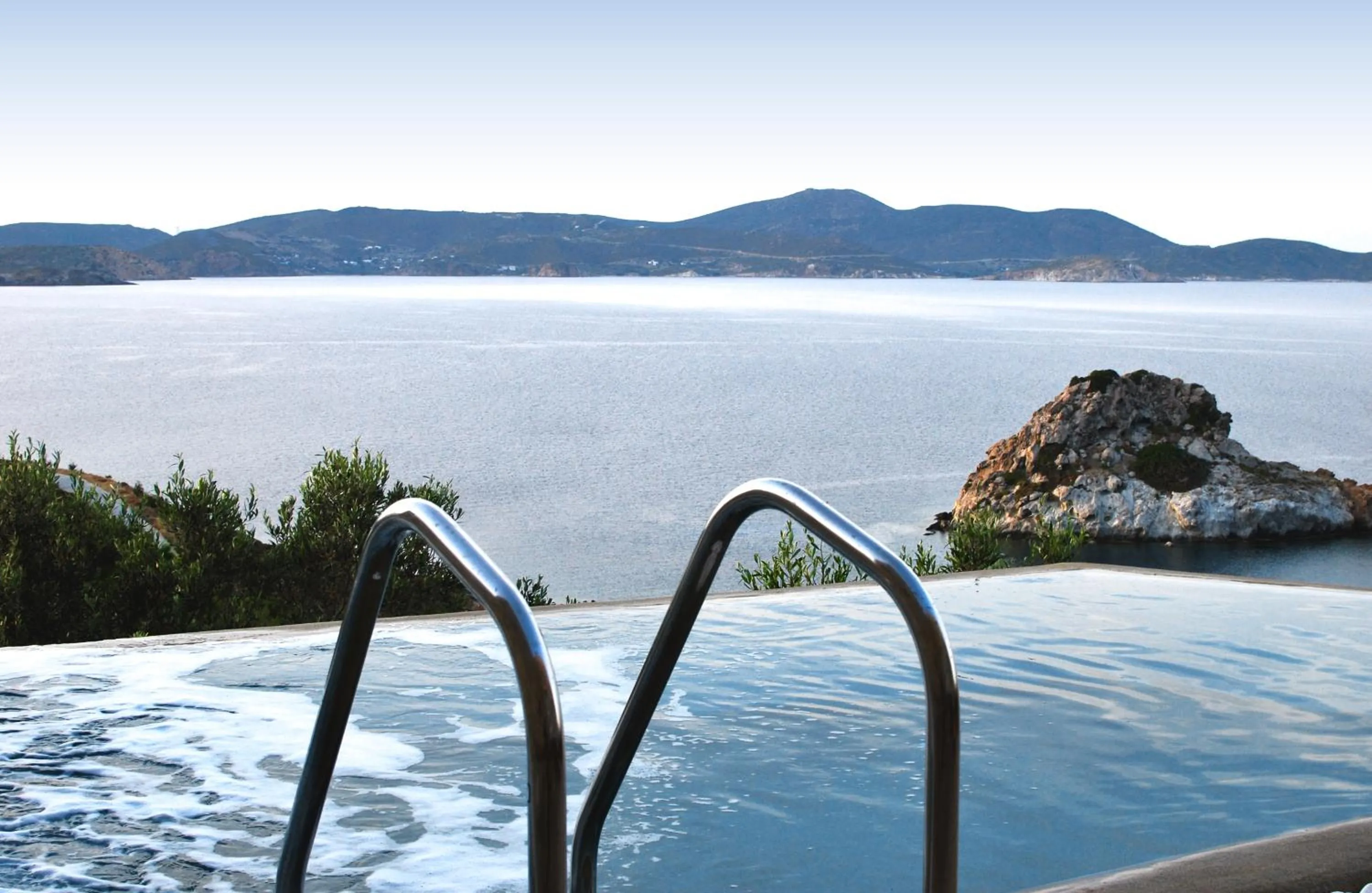 Swimming pool in Eirini Luxury Hotel Villas